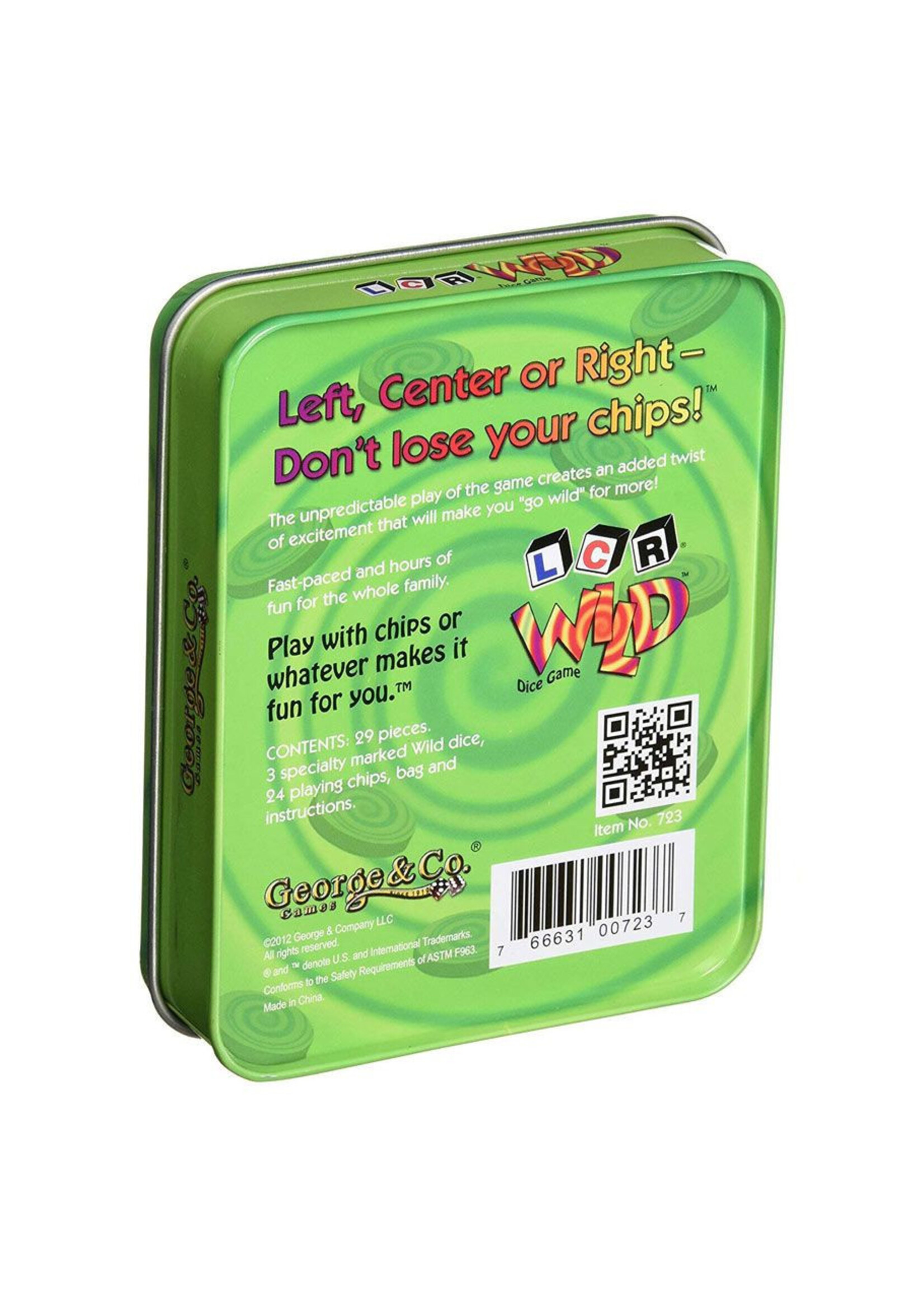 Koplow L-C-R Wild Dice Game