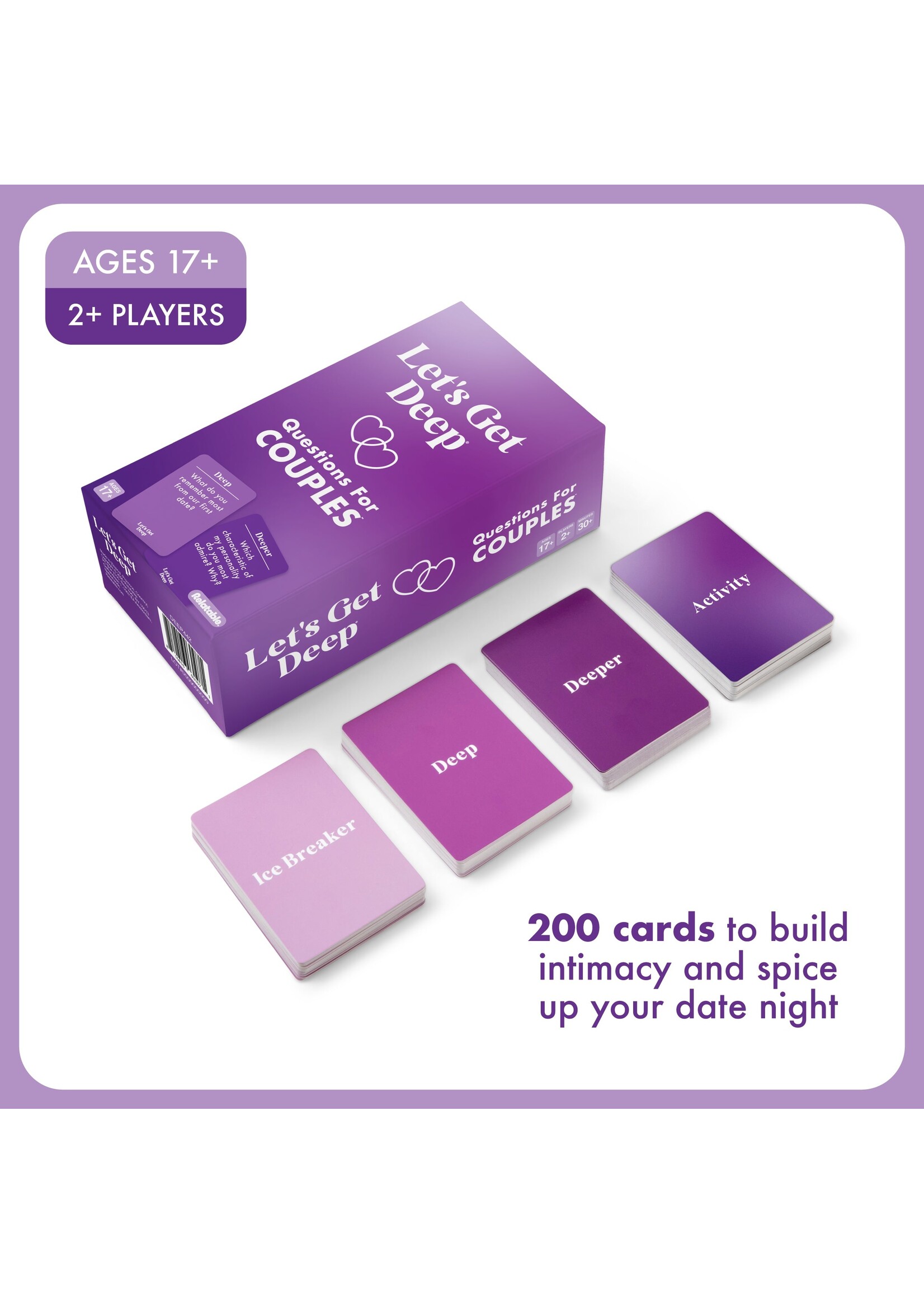 What Do You Meme, LLC Let's Get Deep - Couples