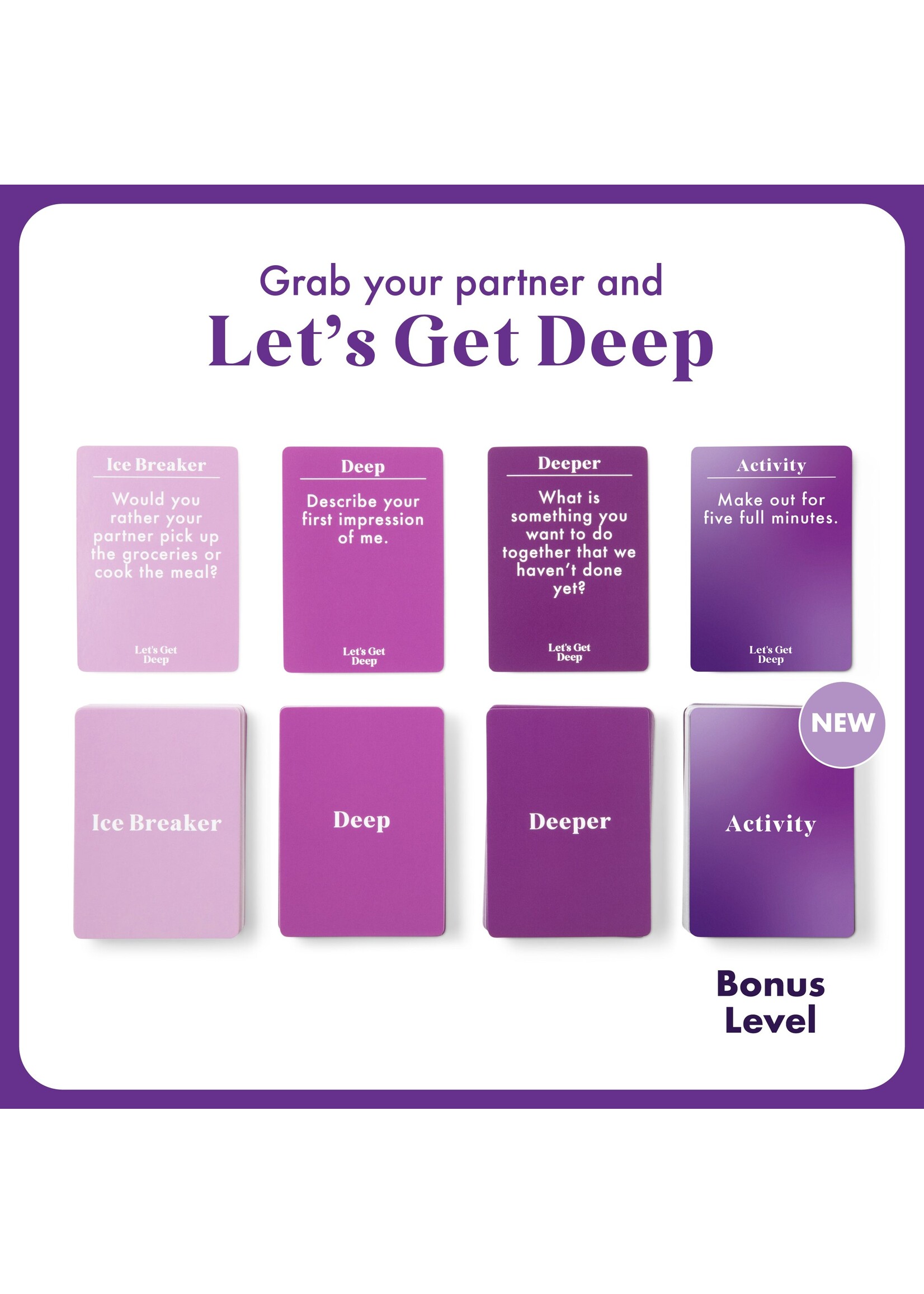 What Do You Meme, LLC Let's Get Deep - Couples