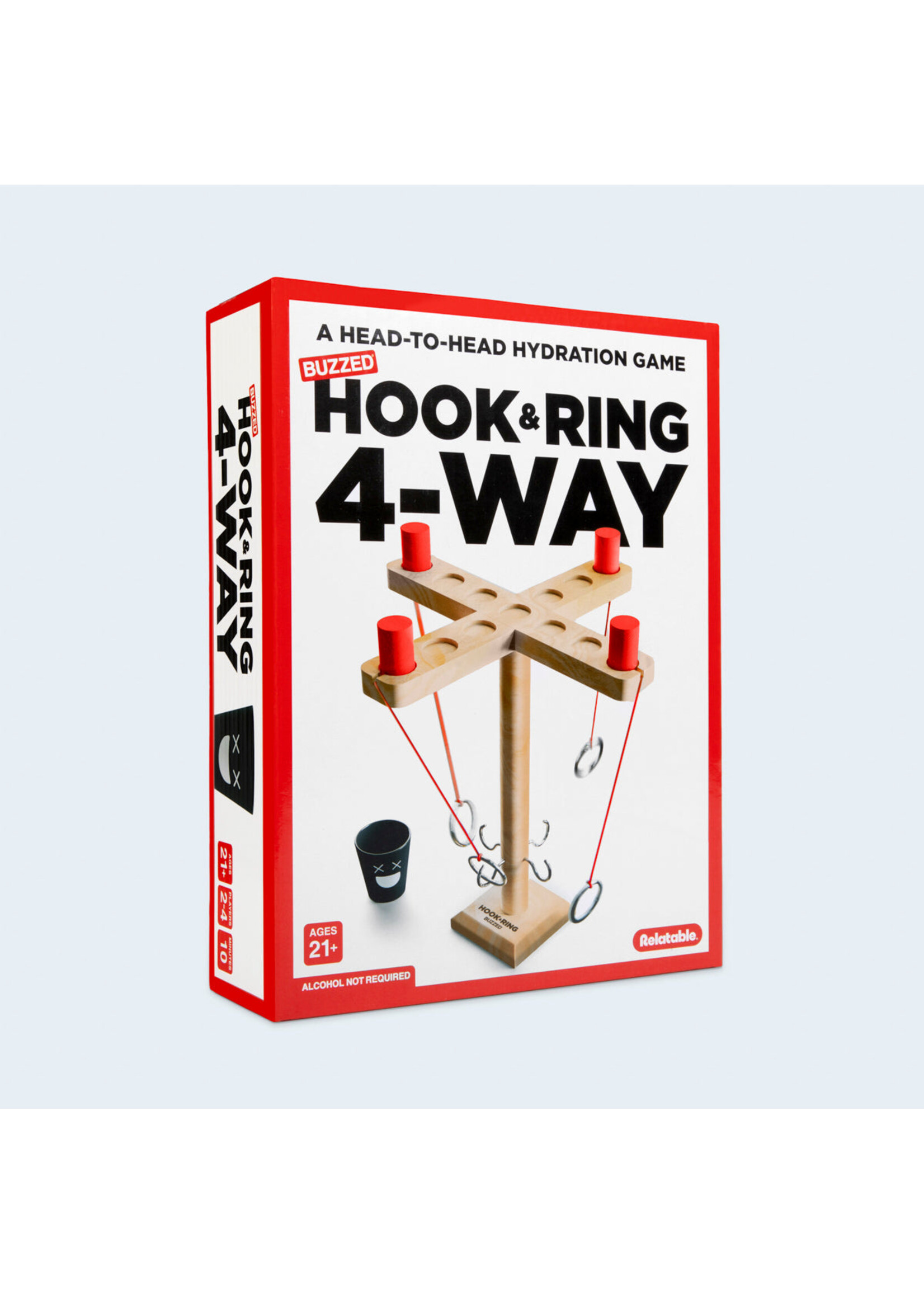 What Do You Meme, LLC Buzzed Hook and Ring 4-Way