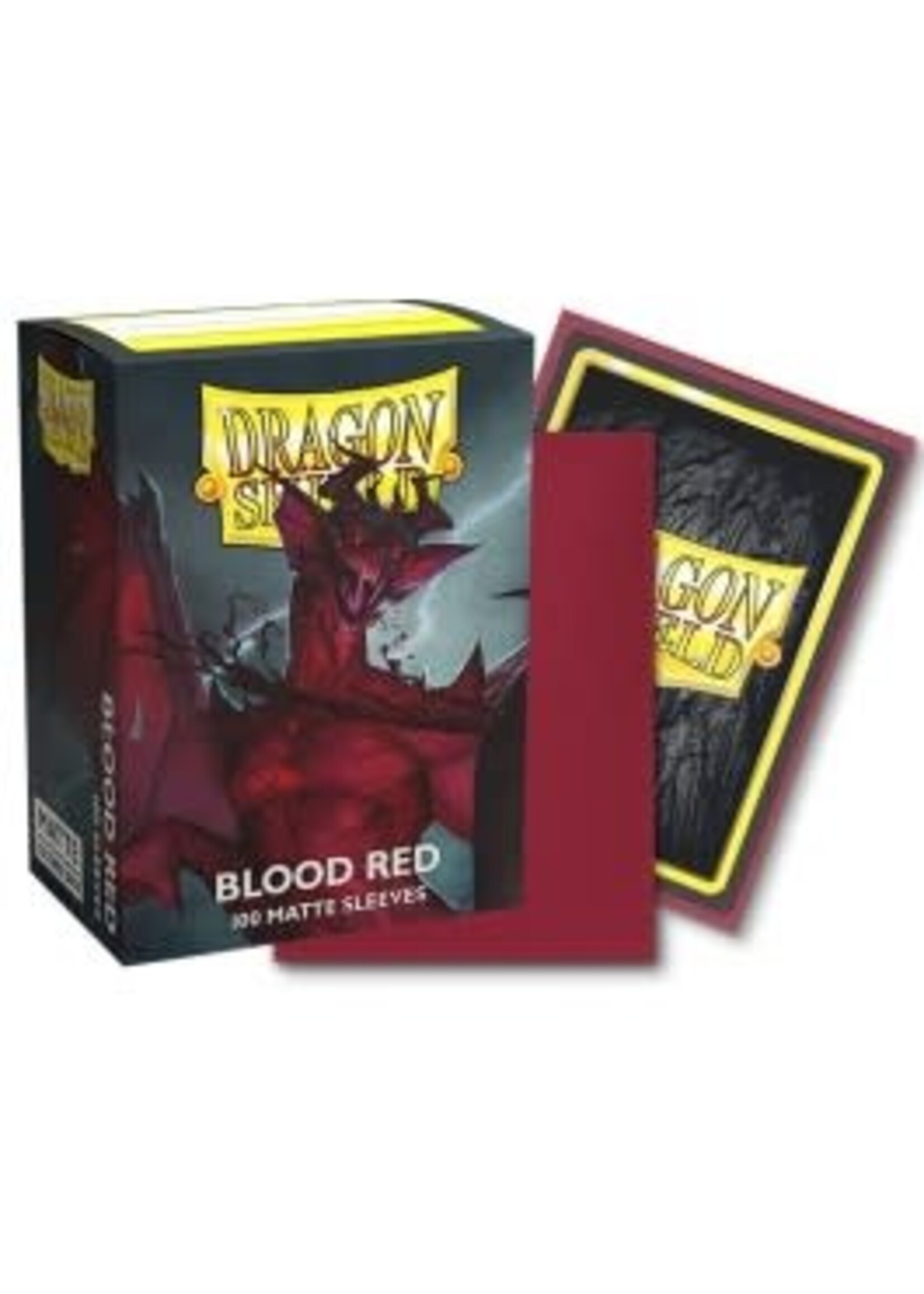 Dragon Shield Dragon Shield Standard-Size Matte Sleeves Blood Red