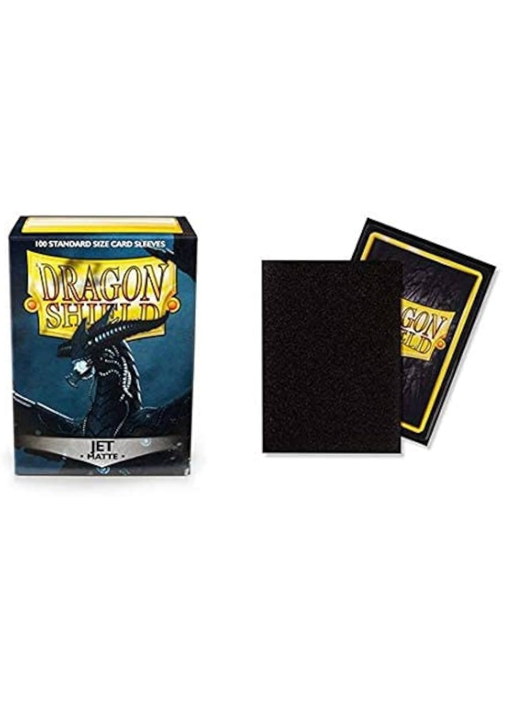 Dragon Shield Dragon Shield Standard-Size 'Sparkling' Matte Sleeves Jet