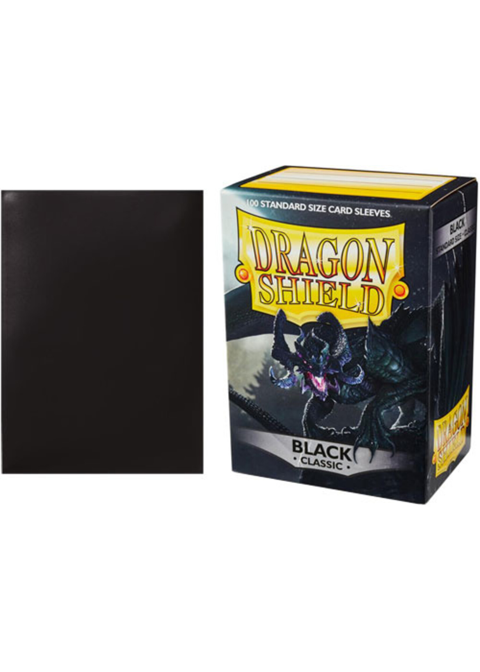 Dragon Shield Dragon Shield Standard-Size Classic Sleeves Black