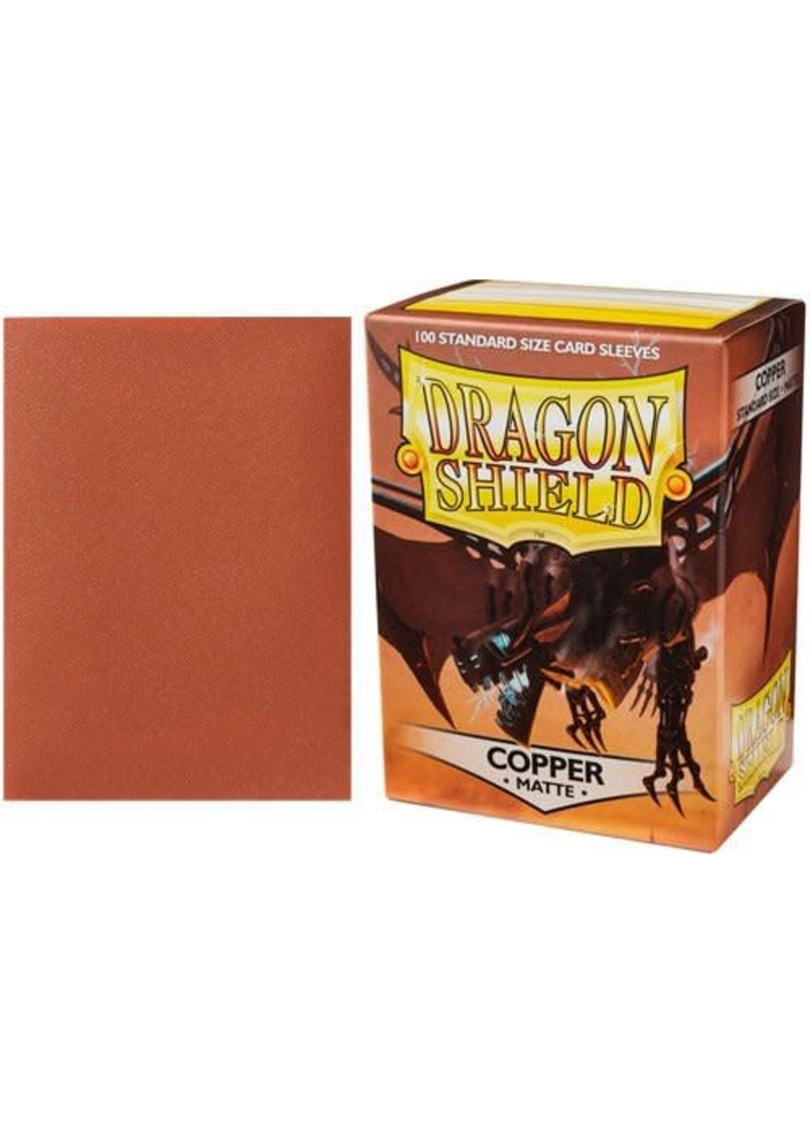 Dragon Shield Dragon Shield Standard-Size 'Sparkling' Matte Sleeves Copper