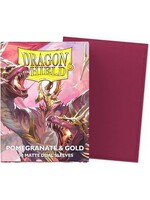 Dragon Shield Dragon Shield Pomegranate (Red Gold) 100 Matte Dual Sleeves