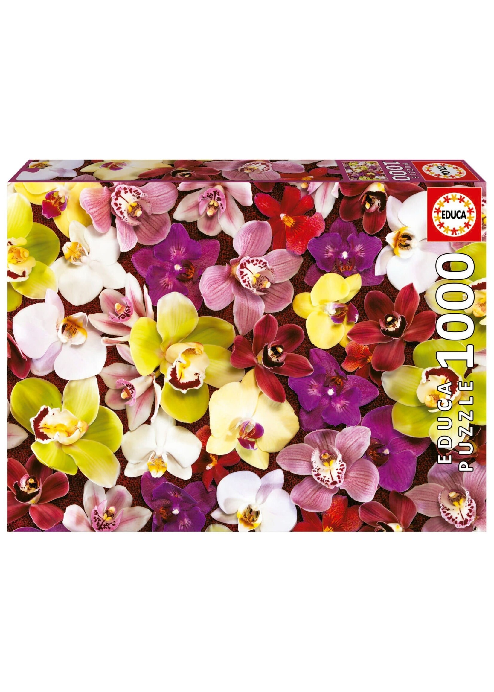 Educa "Orchid Collage" 1000 Piece Puzzle