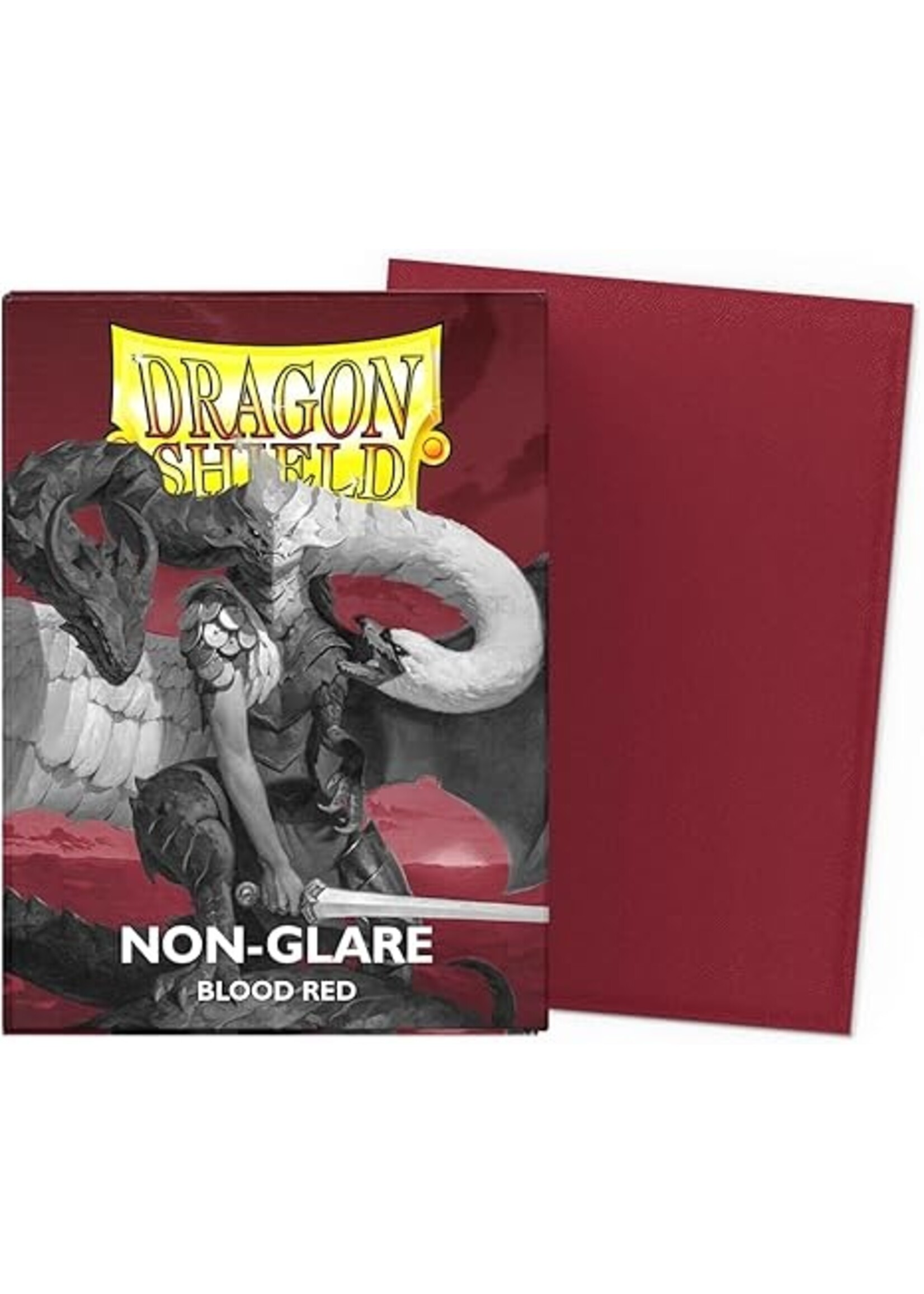 Dragon Shield Dragon Shield Sleeves - Non Glare Blood Red 100 Count
