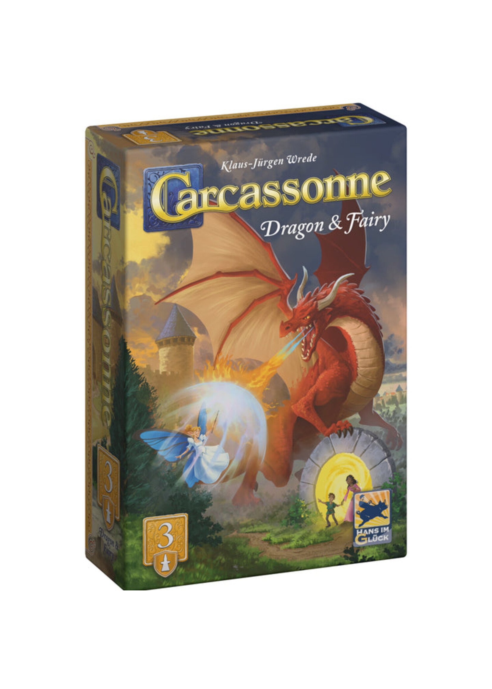 HANS IM GLUCK Carcassonne: Dragon & Fairy Expansion V3