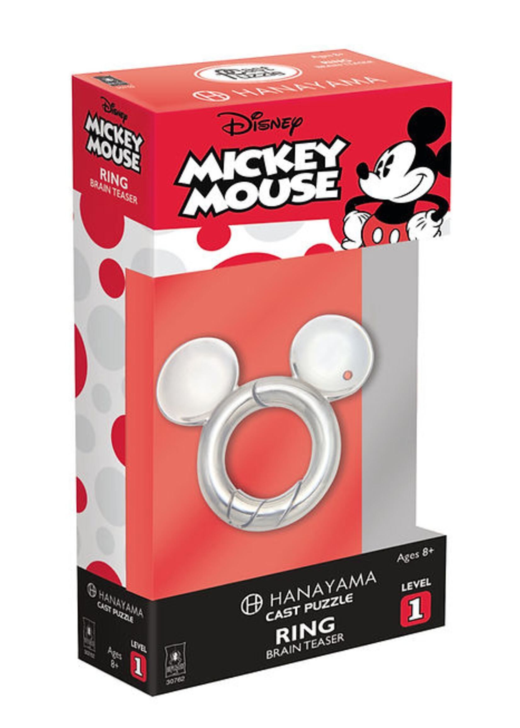 Hanayama Hanayama Metal Puzzle - Mickey Mouse Ring Lvl 1