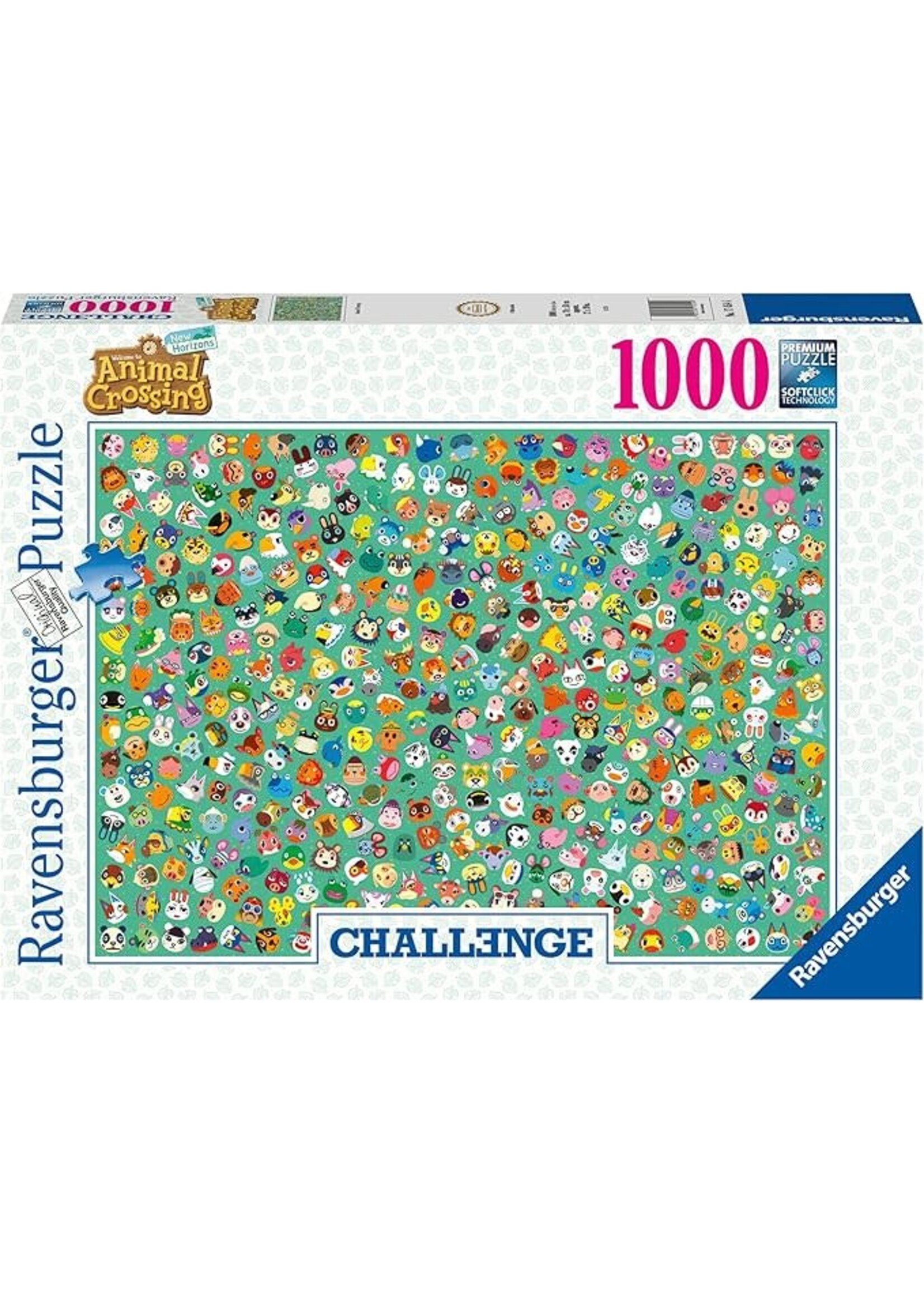 Ravensburger Challenge "Animal Crossing" 1000 Piece Puzzle