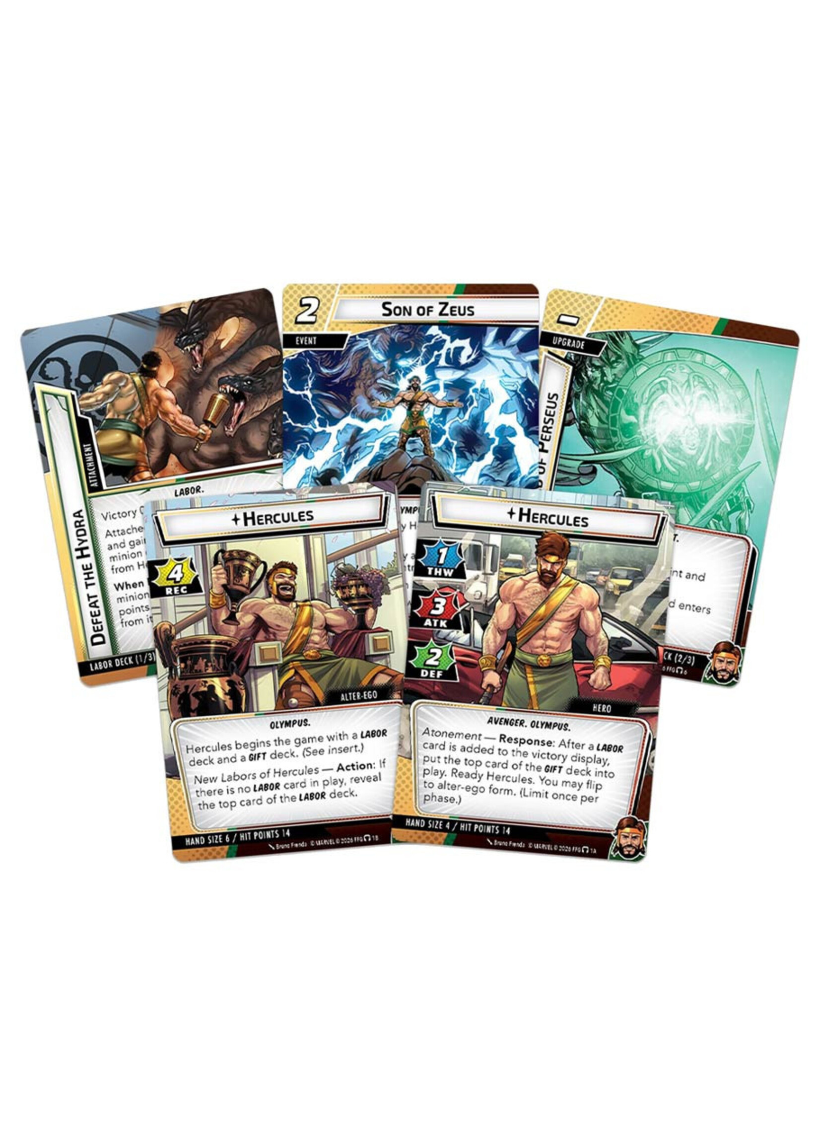 Fantasy Flight Games Marvel Champions: Hercules Hero Pack