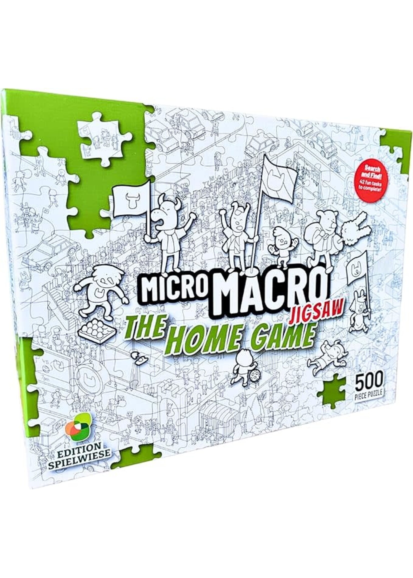 Hachette MicroMacro Jigsaw Puzzle: The Home Game