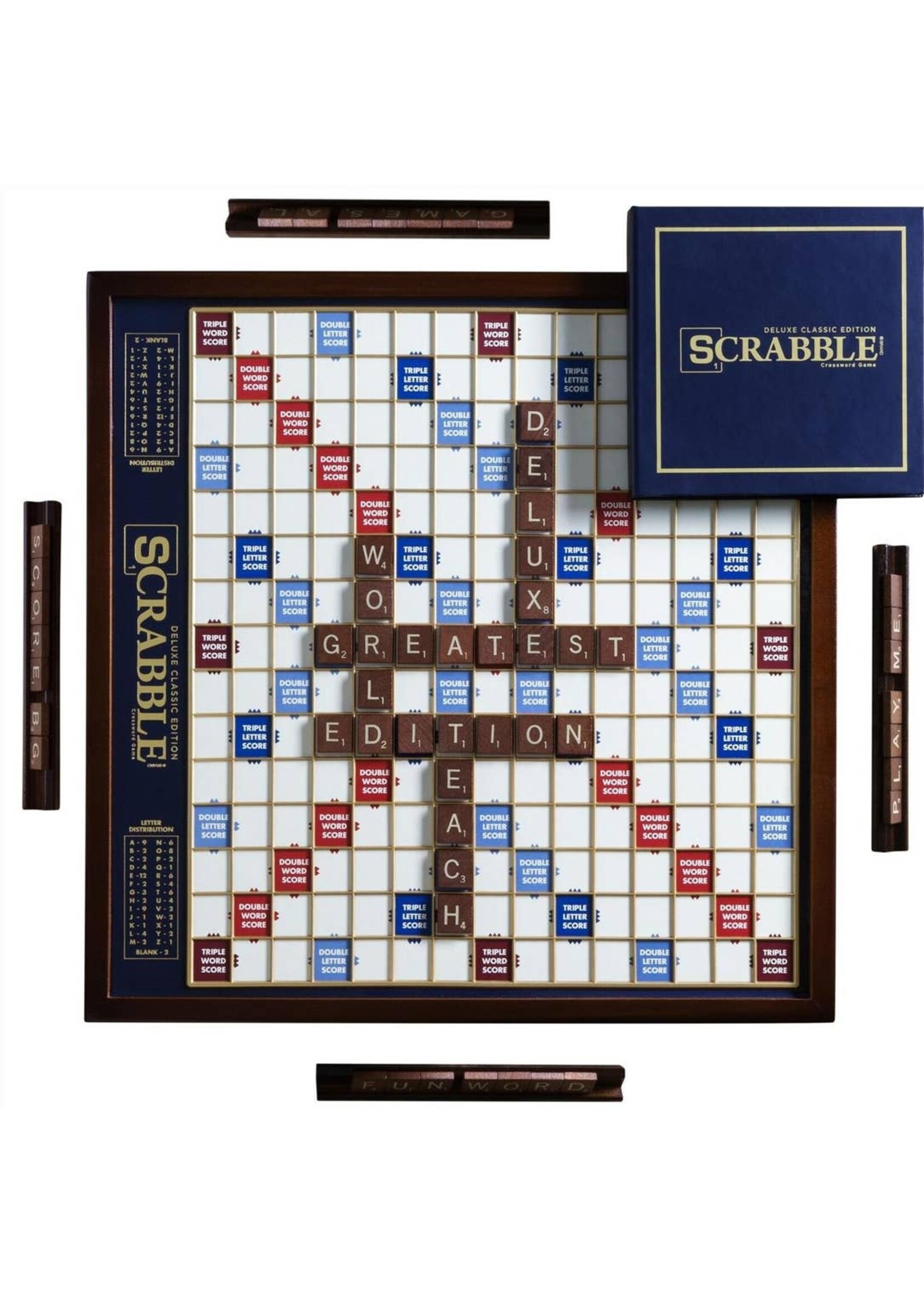 Winning Solutions Scrabble Deluxe Travel Edition