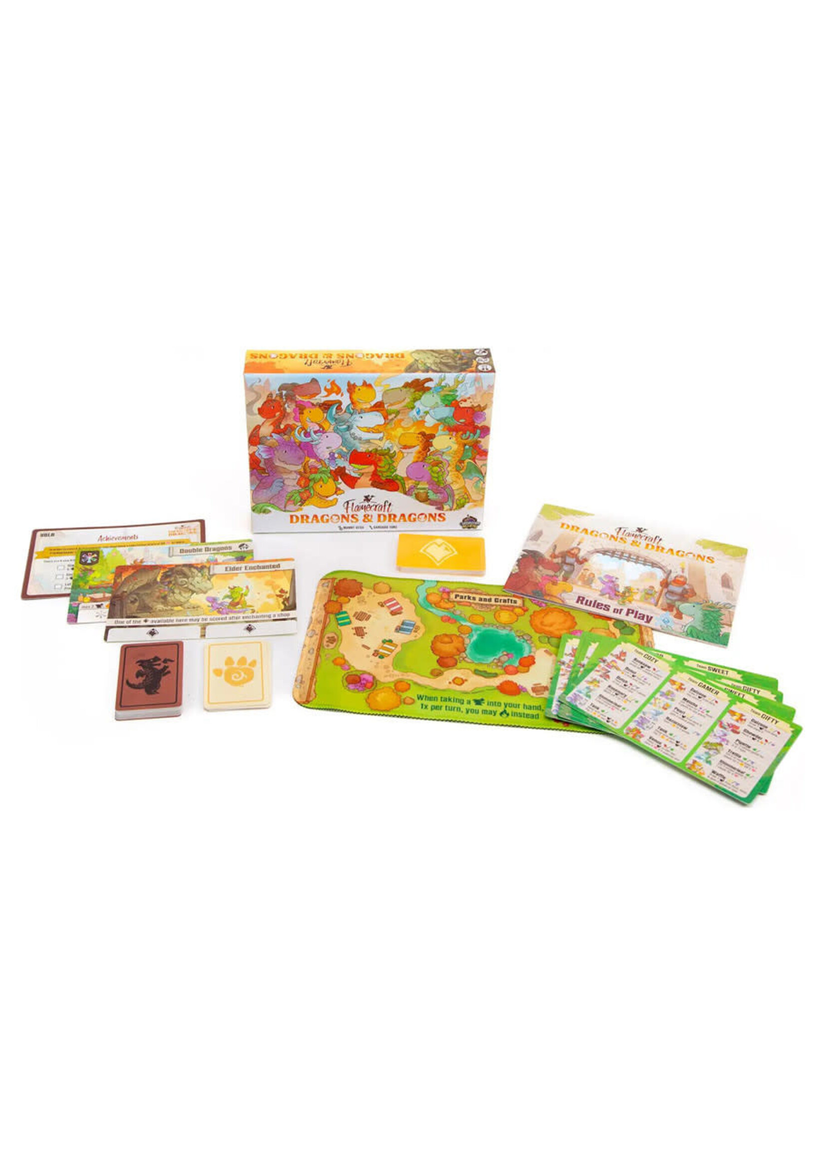 Cardboard Alchemy Flamecraft: Dragons & Dragons Expansion