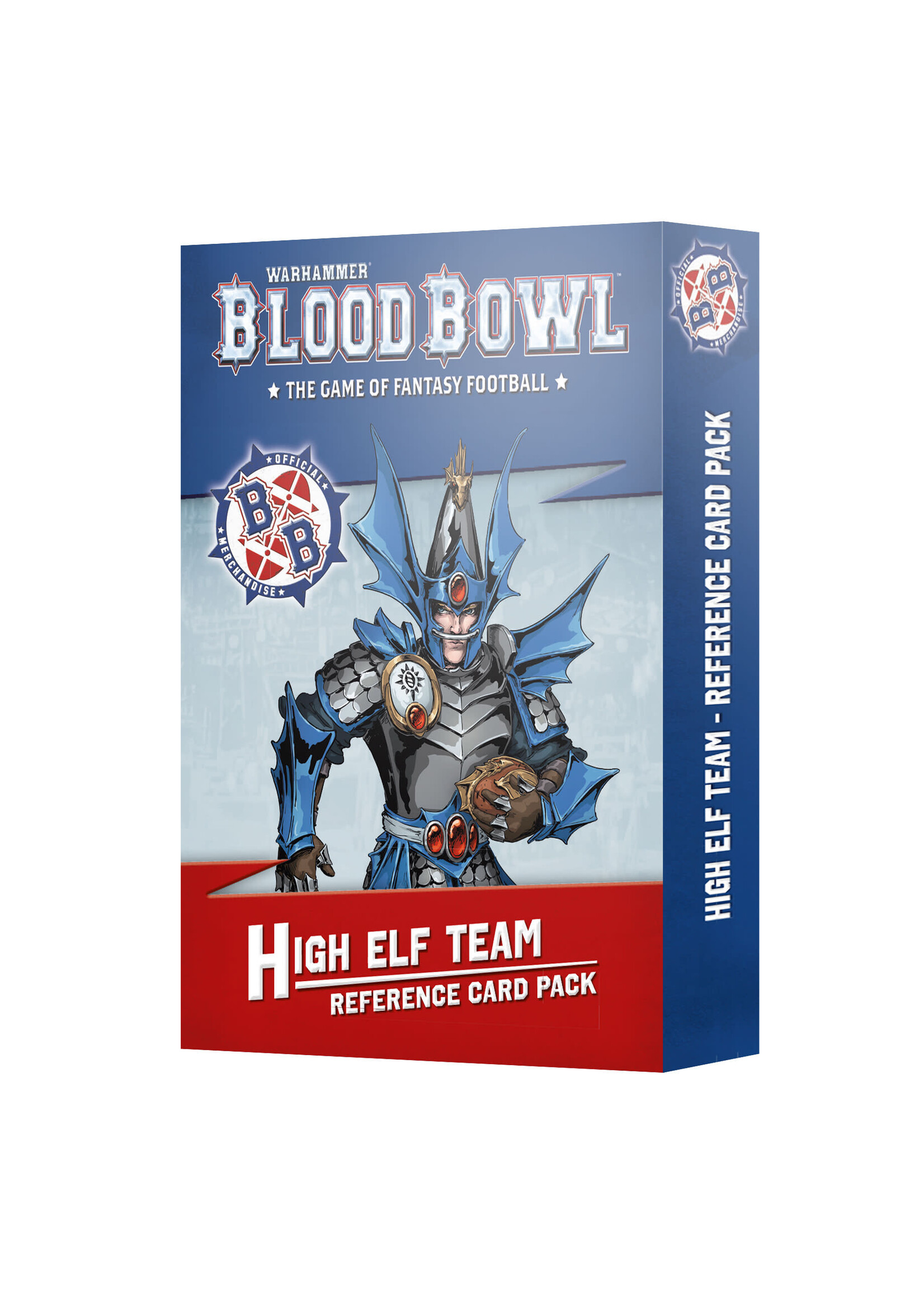 Games Workshop Blood Bowl: High Elf Team Reference Card Pack