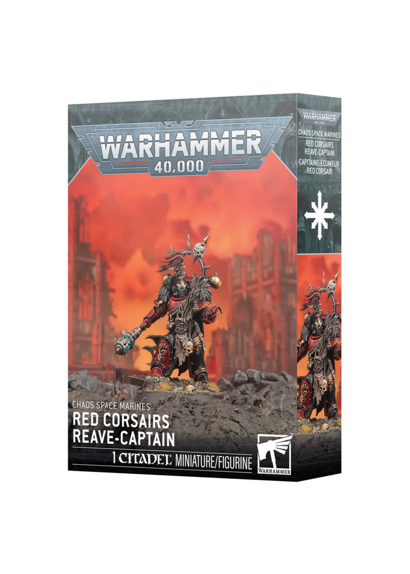Games Workshop Chaos Space Marines: Red Corsairs Reave-Captain