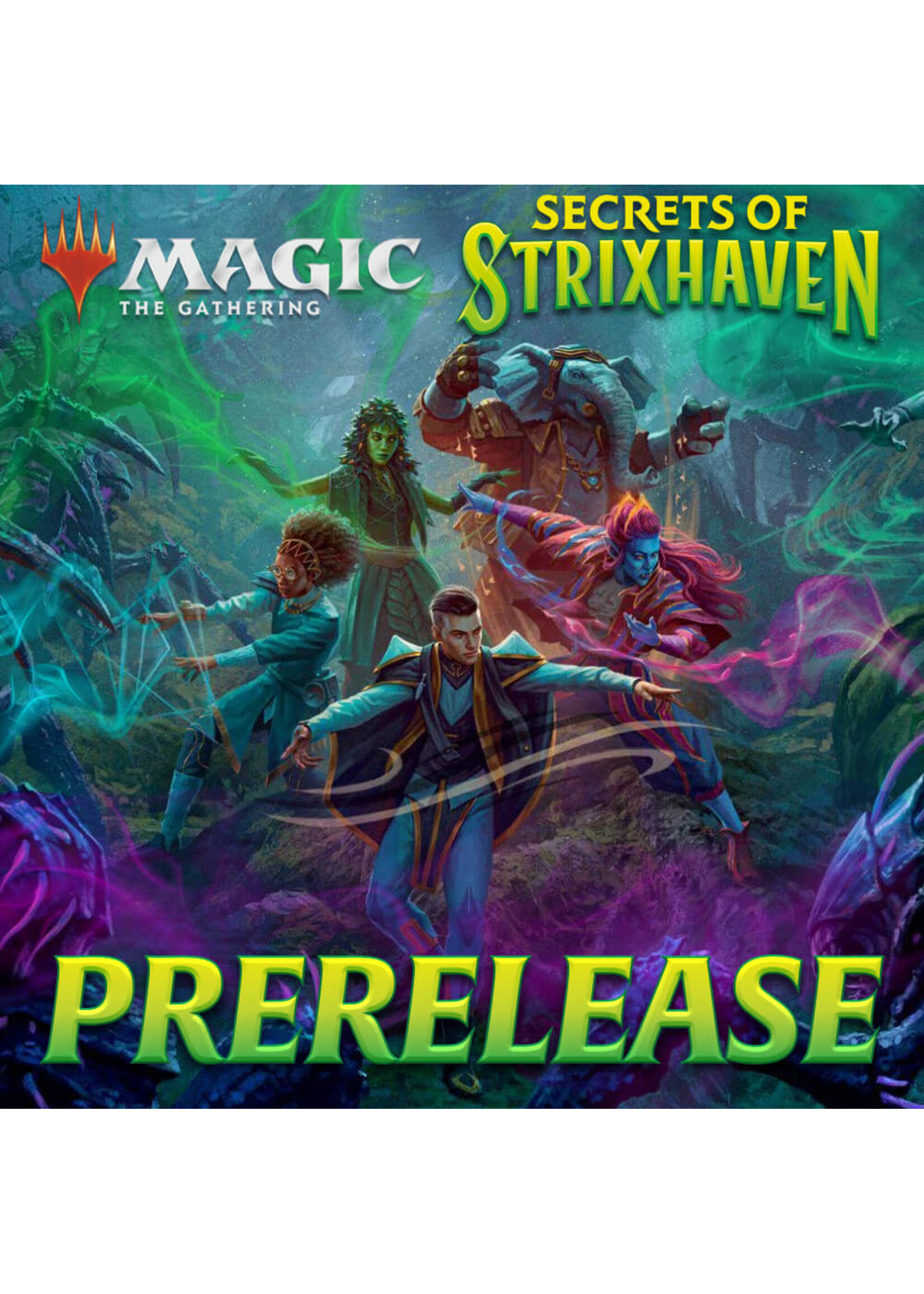 Wizards of the Coast MTG PreRelease: Secrets of Strixhaven