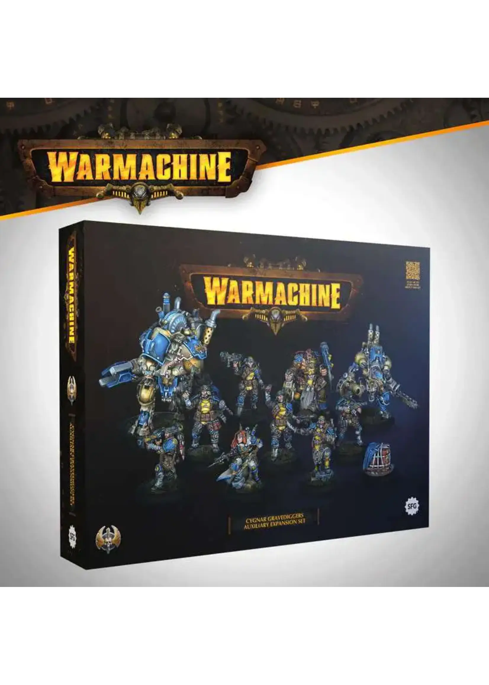 Steamforged Games LTD Warmachine: Cygnar Gravediggers Auxiliary Expansion