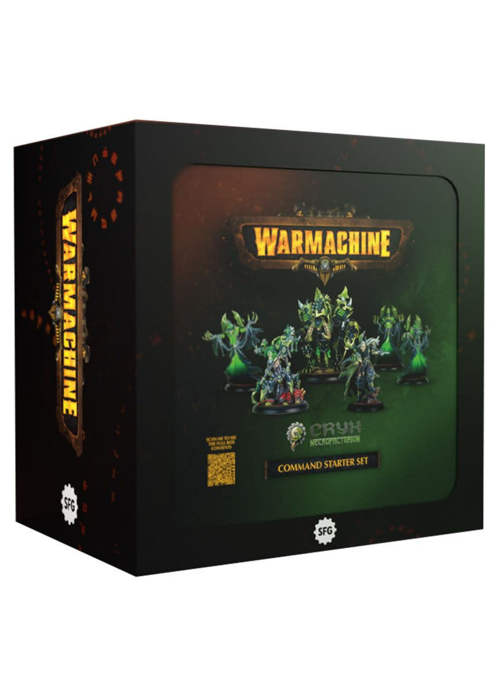 Steamforged Games LTD Warmachine: Cryx Necrofactorium Command Starter
