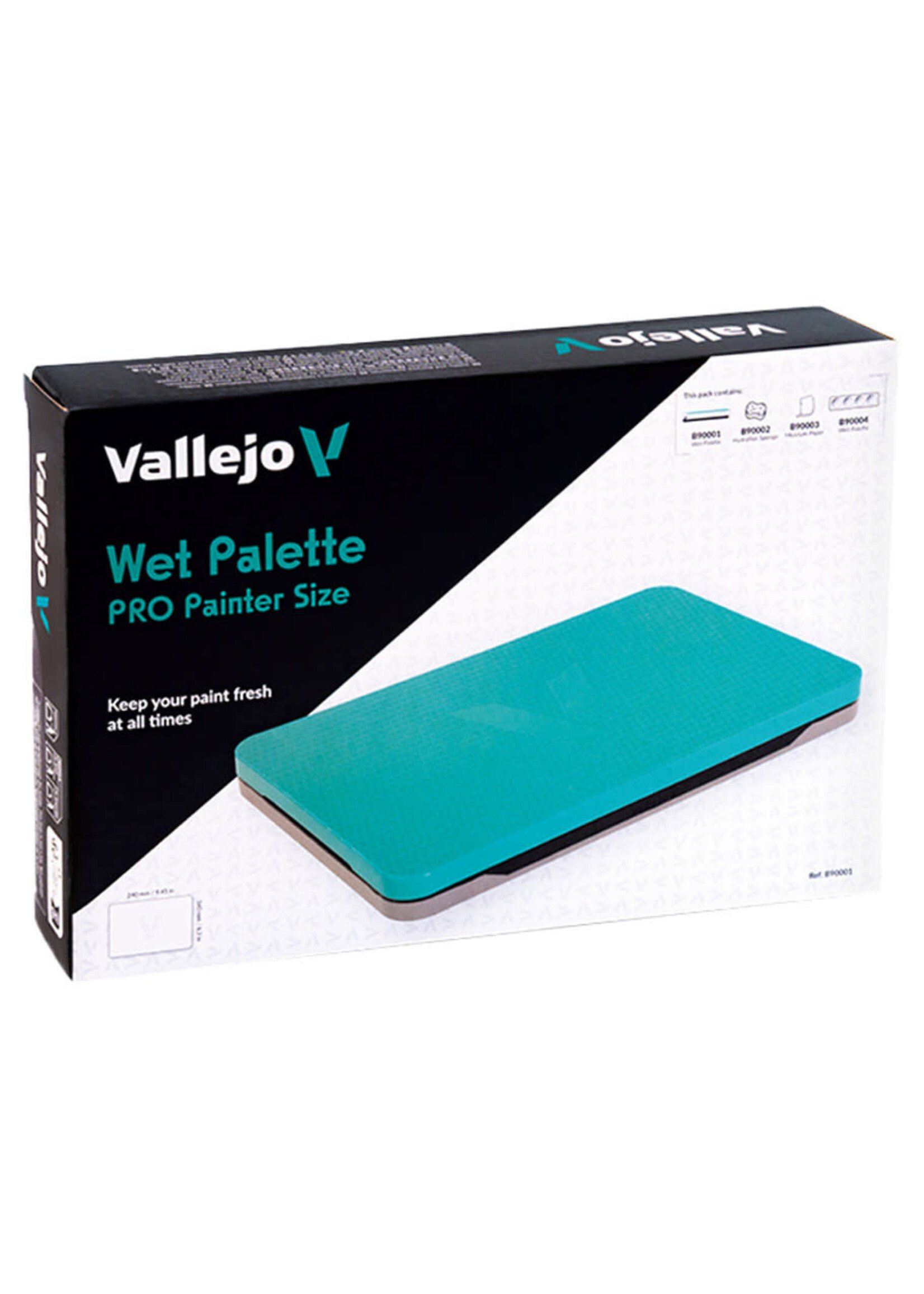 Vallejo Vallejo: Wet Palette Pro Paint Size