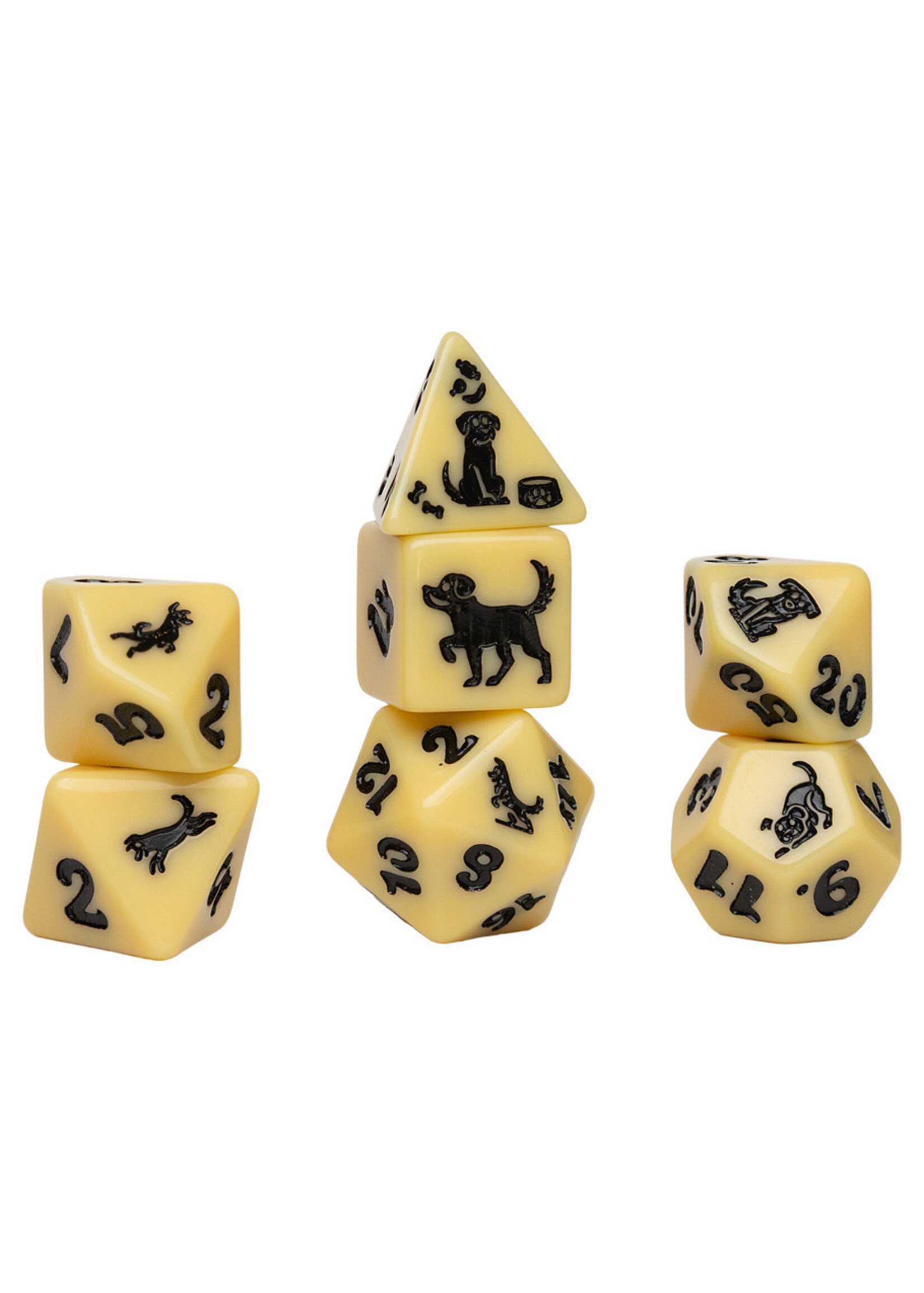 Sirius Dice Sirius Dice Set - Golden Pup