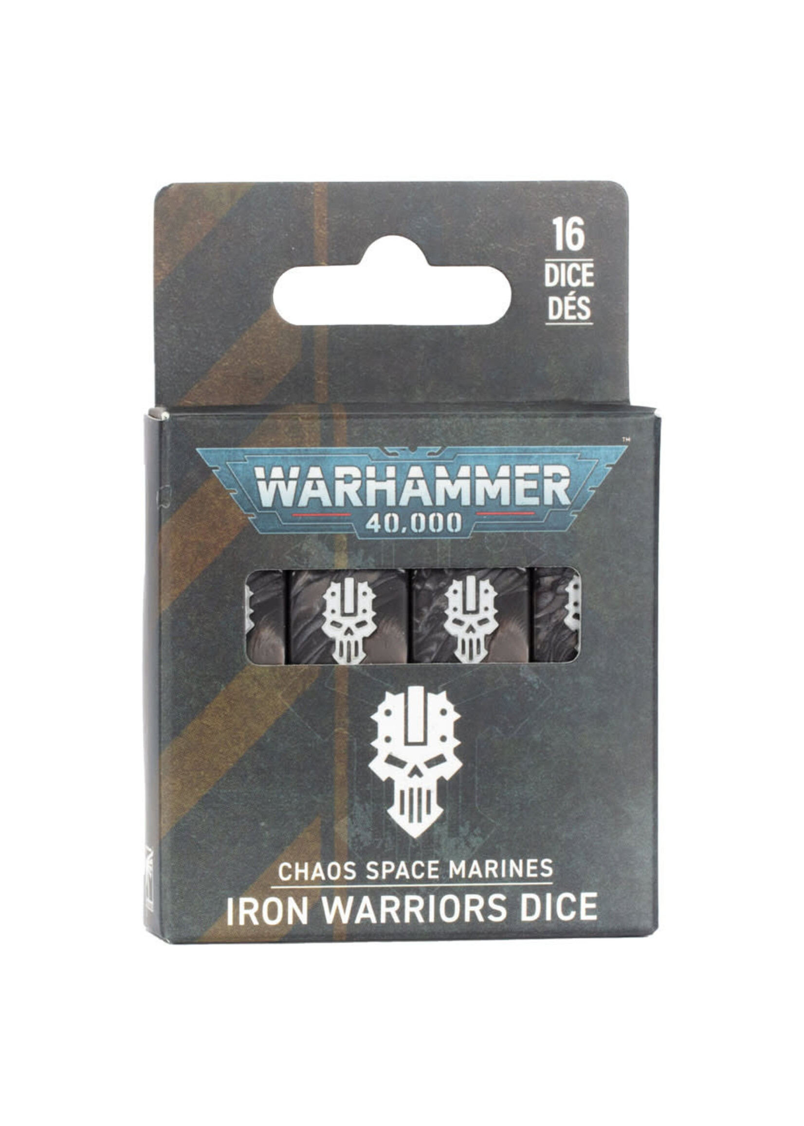 Games Workshop Chaos Space Marines Iron Warrior Dice