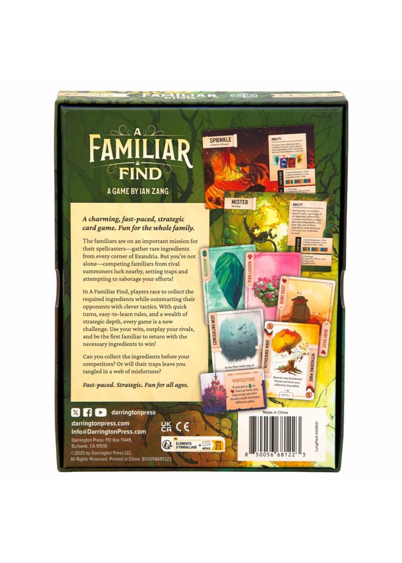 Darrington Press LLC Critical Role: A Familiar Find