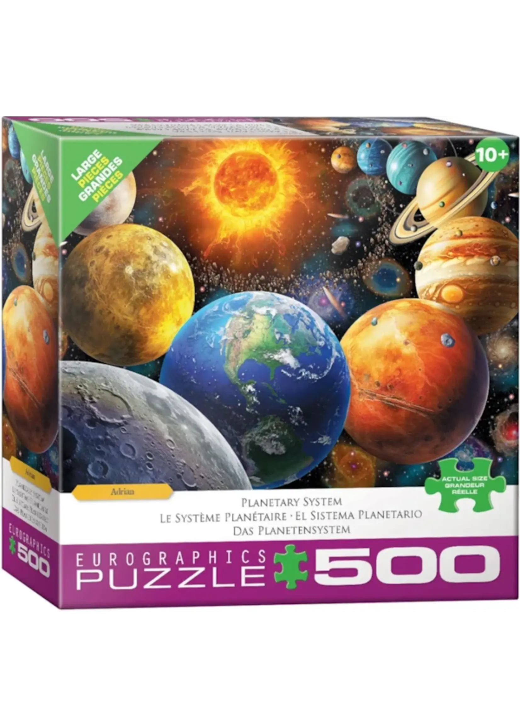 Eurographics Eurographics: 500 Piece: Planetary System