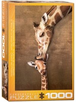 Eurographics "Giraffe Mother's Kiss" 1000 Piece Puzzle