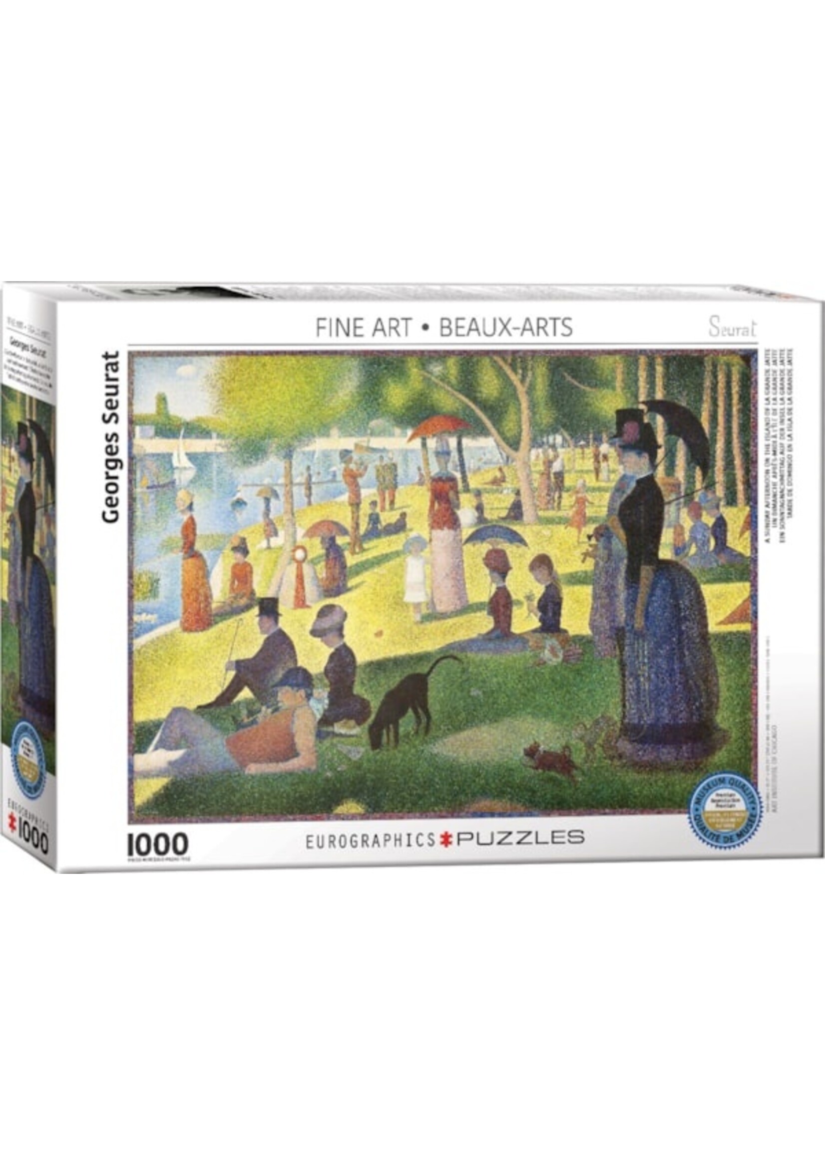 Eurographics "A Sunday Afternoon on the Island" 1000 Piece Puzzle