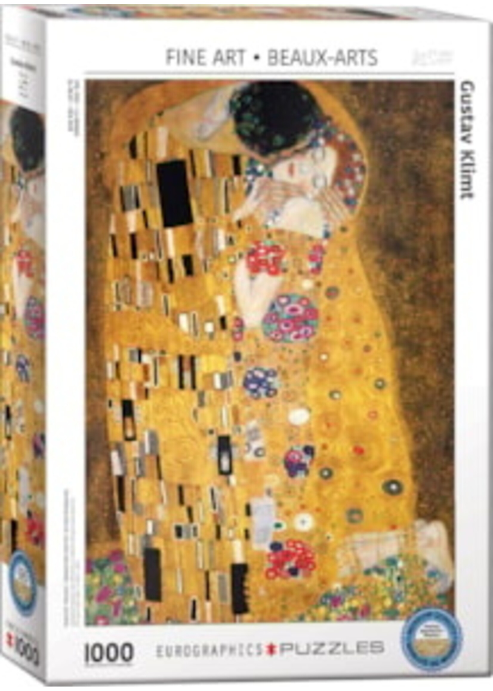 Eurographics "The Kiss" 1000 Piece Puzzle