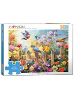 Eurographics "Playful Garden Birds" 24 Piece Puzzle
