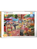 Eurographics "A Day at the Farmers' Market" 104 Piece Puzzle