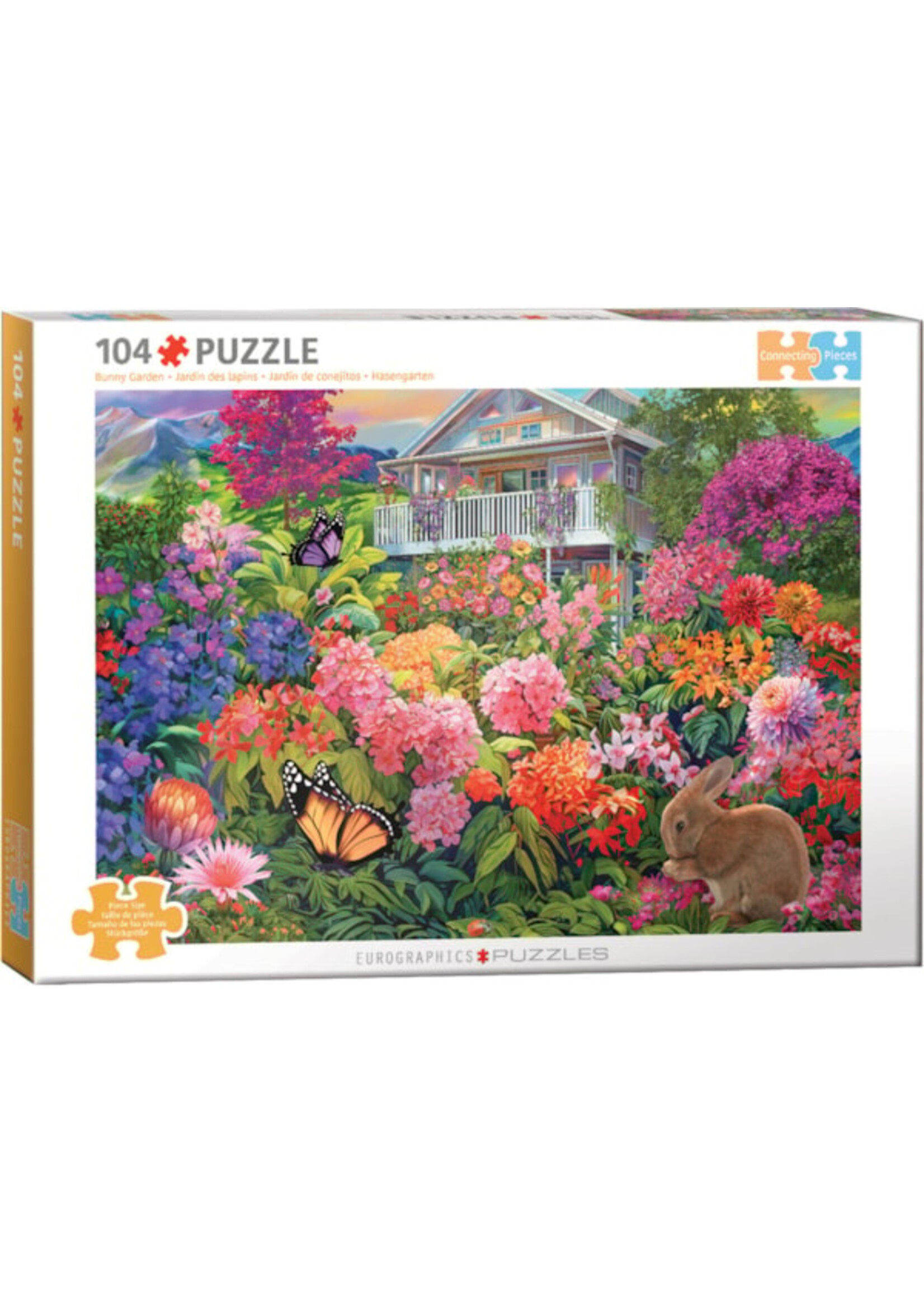 Eurographics "Bunny Garden" 104 Piece Puzzle