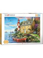 Eurographics "The Cottage Lighthouse" 104 Piece Puzzle