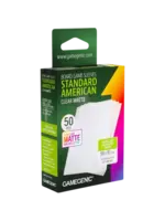 Gamegenic Board Game Sleeves - Standard American - Clear (Color Code: Green)