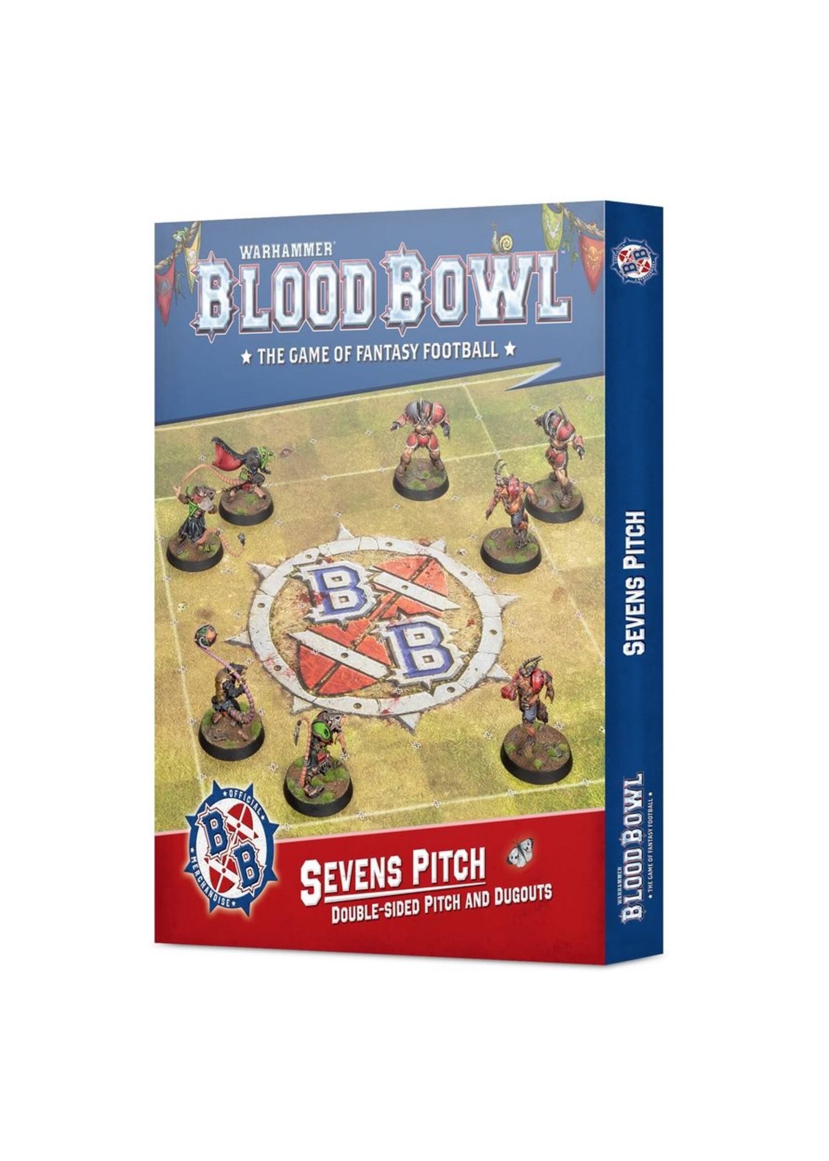 Games Workshop Blood Bowl: Sevens Pitch (Double-Sided Pitch& Dugout)