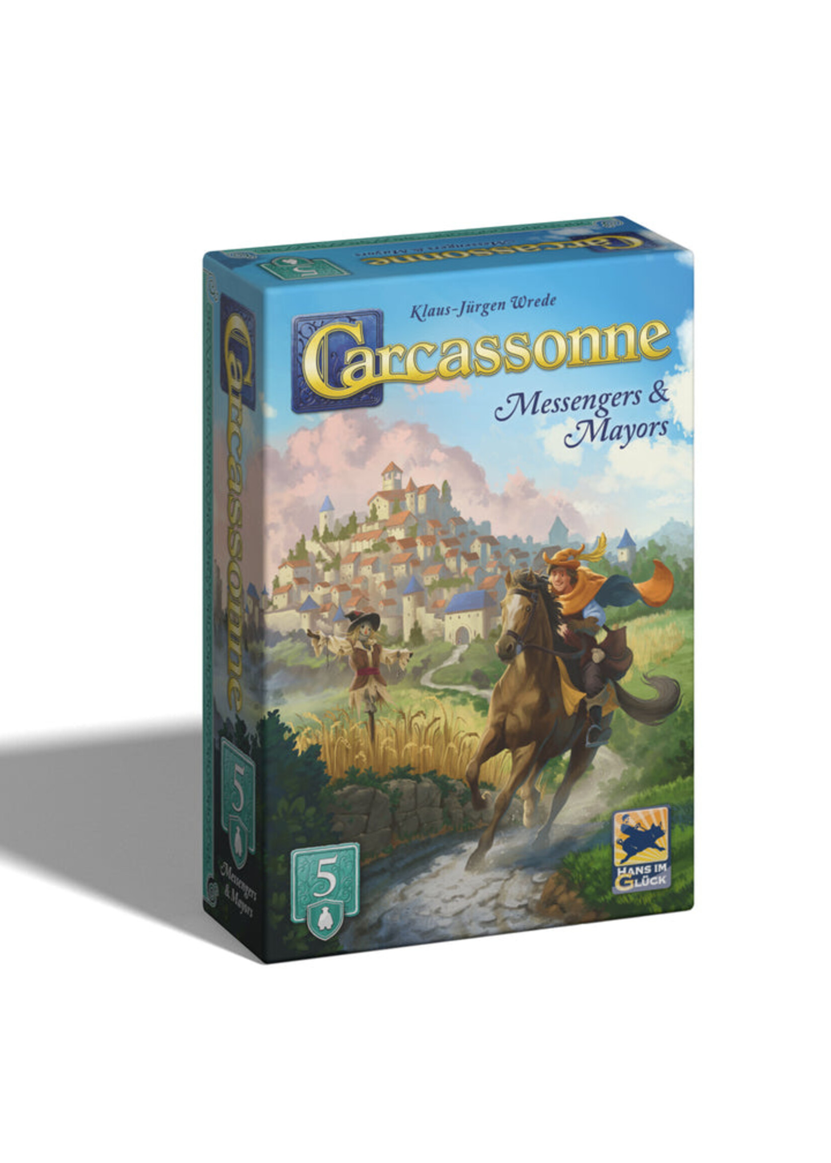 HANS IM GLUCK Carcassonne: Messengers & Mayors Expansion V3