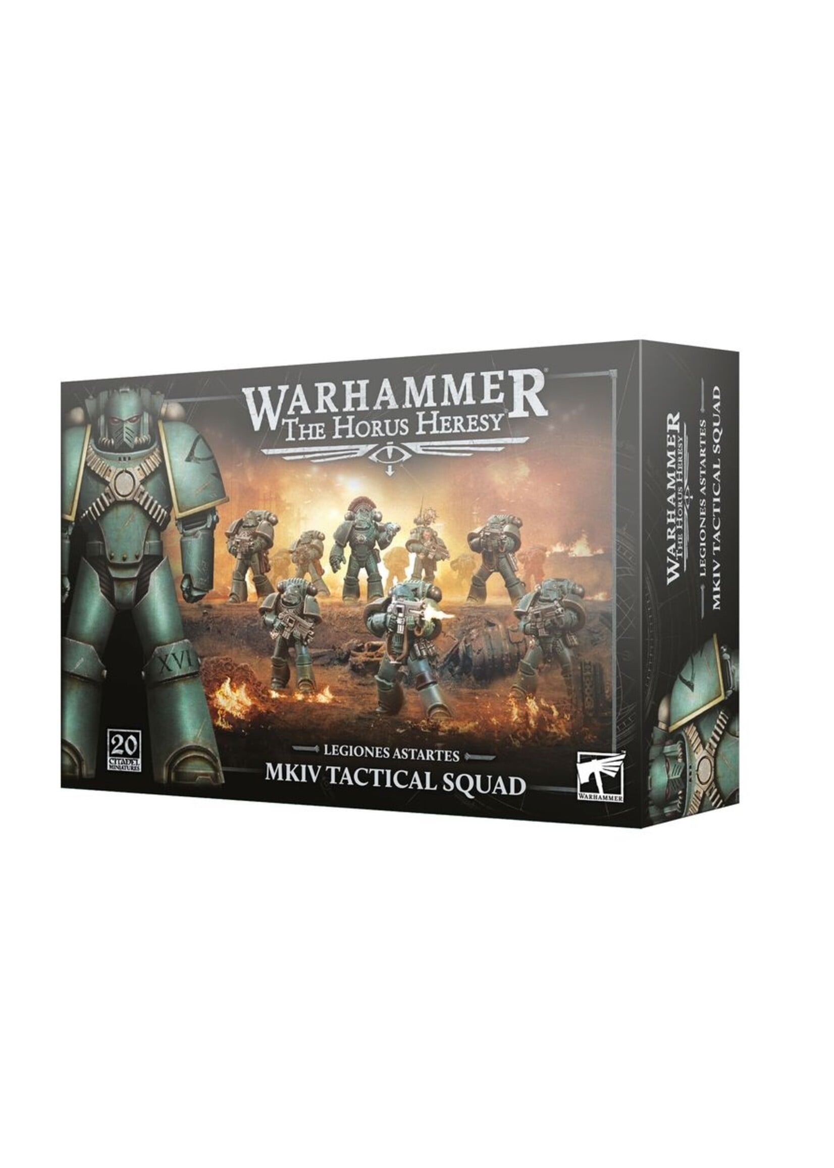 Games Workshop The Horus Heresy: Legiones Astartes - MKIV Tactical Squad