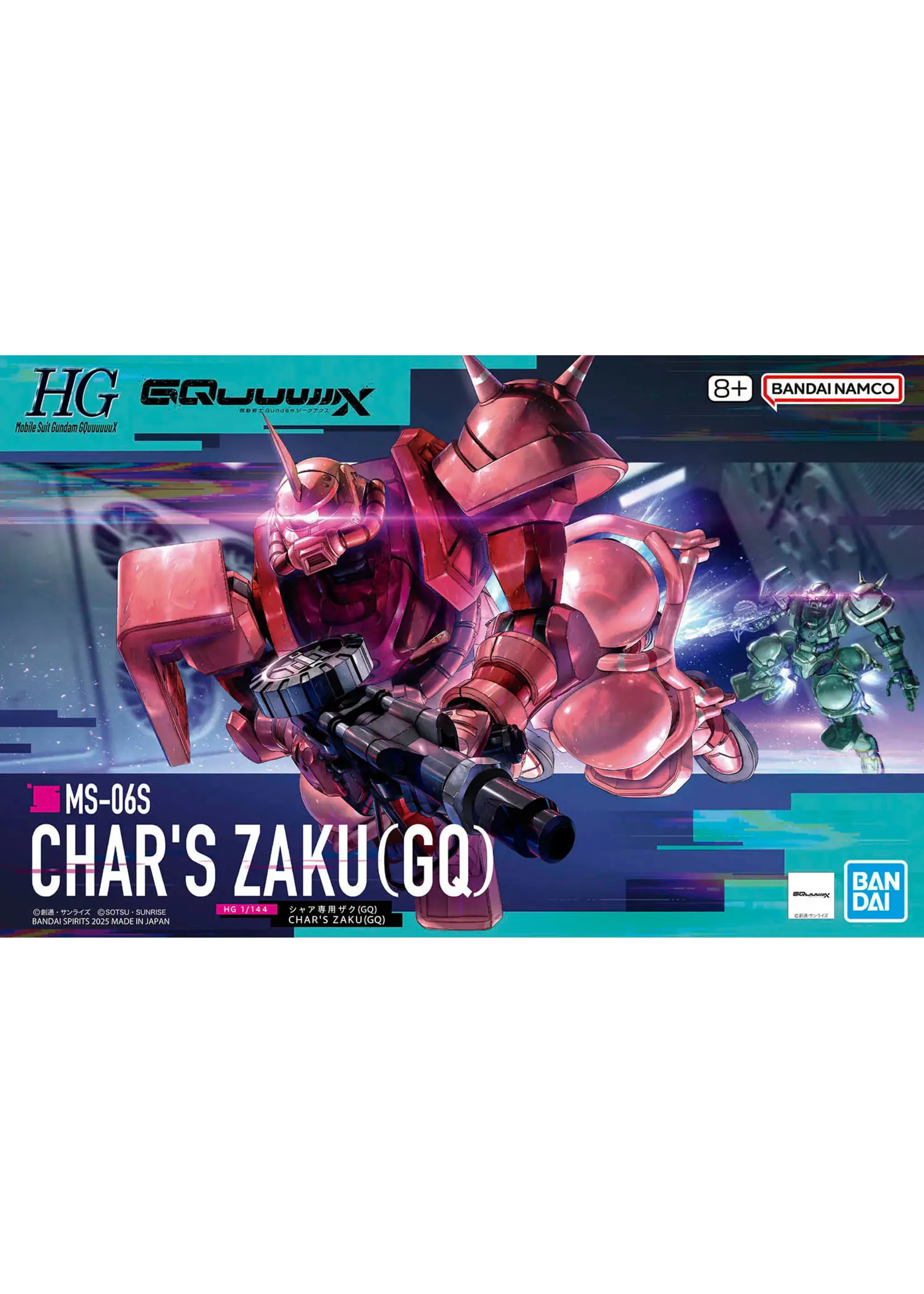 Bandai Bandai HG 1/144: MS-06S Char's Zaku (GQ)