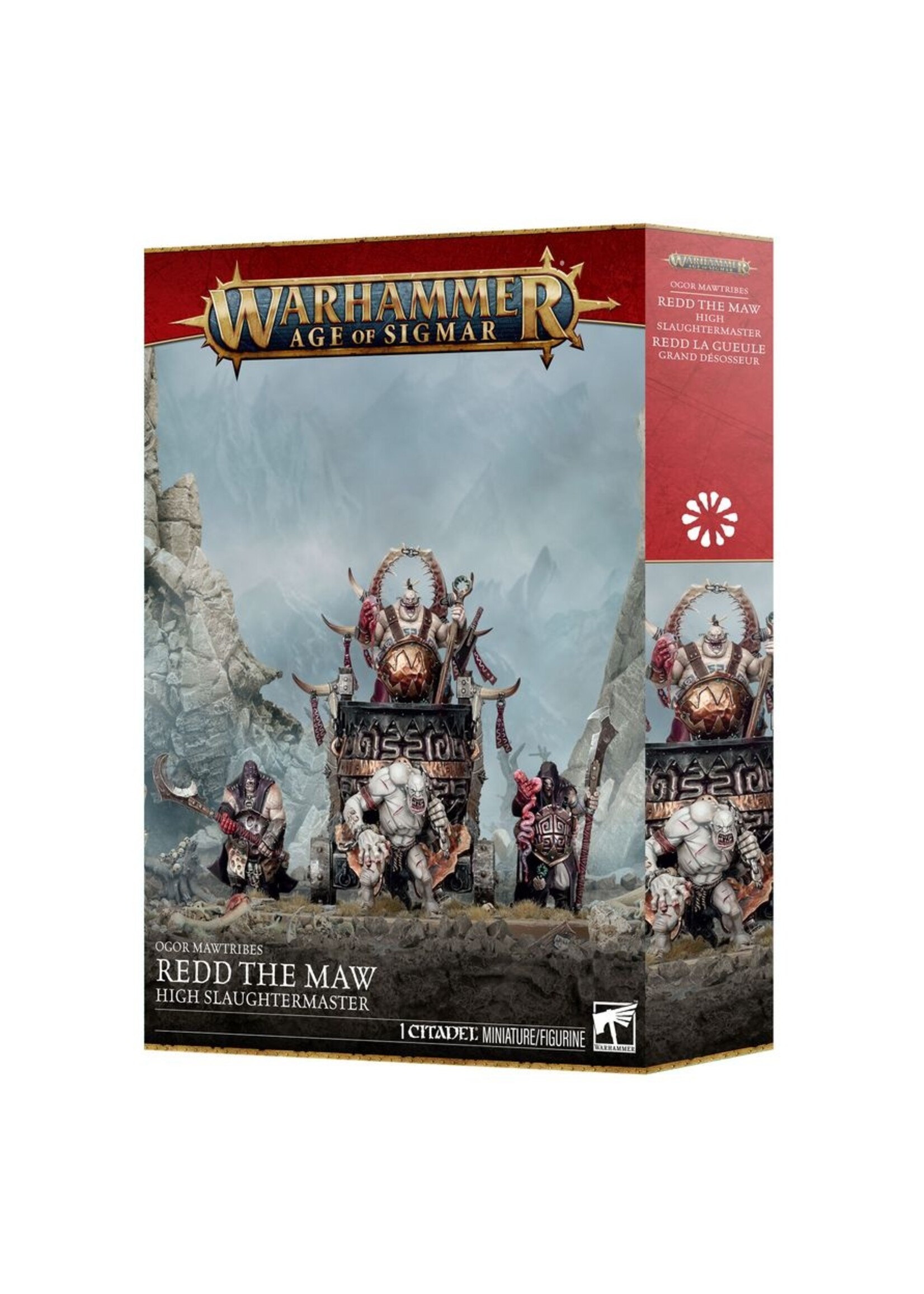 Games Workshop Age of Sigmar: Ogor Mawtribes - Red the Maw High Slaughtermaster