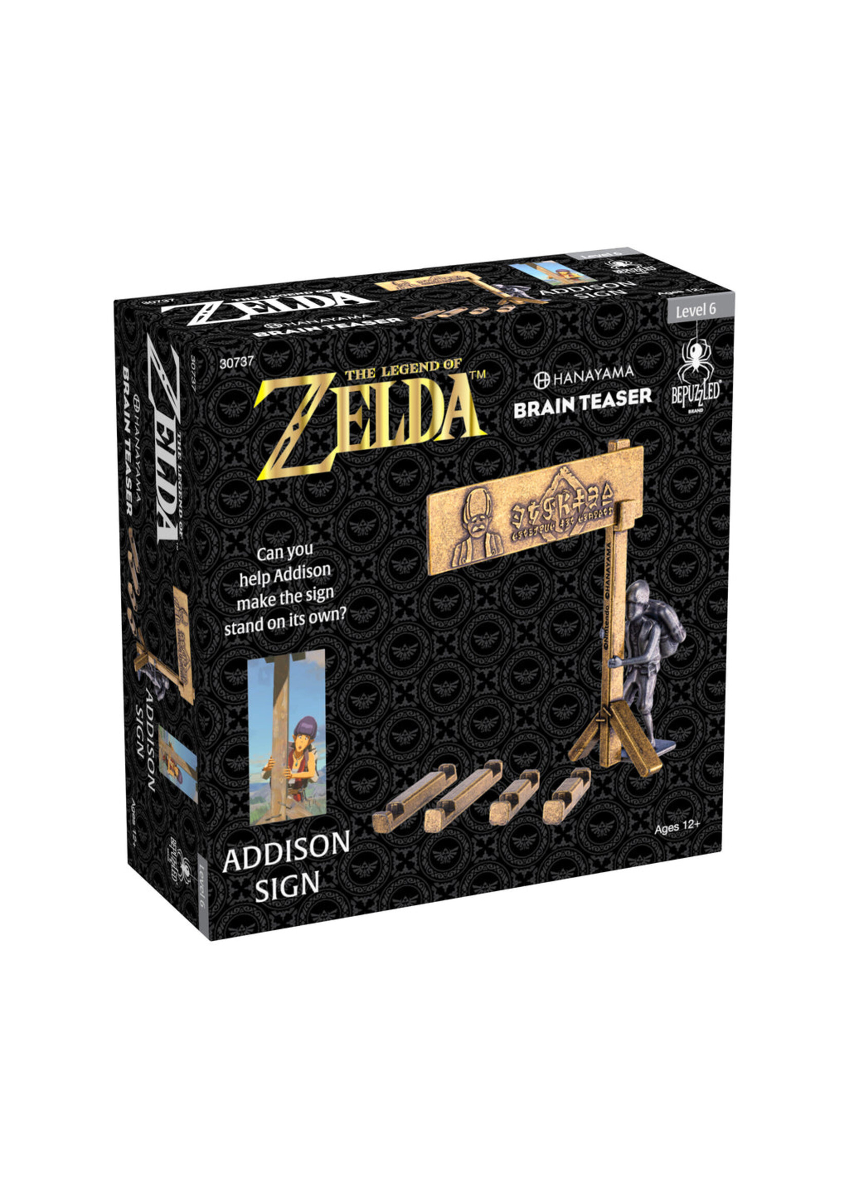 Hanayama Hanayama Metal Puzzle: Addison Sign - Lvl 6