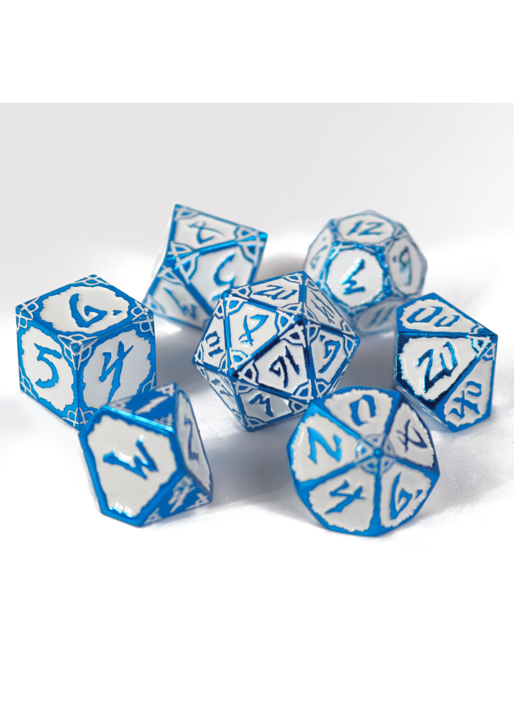 Die Hard Dice 7pc Metal RPG Set - Skyforge Hexbreaker