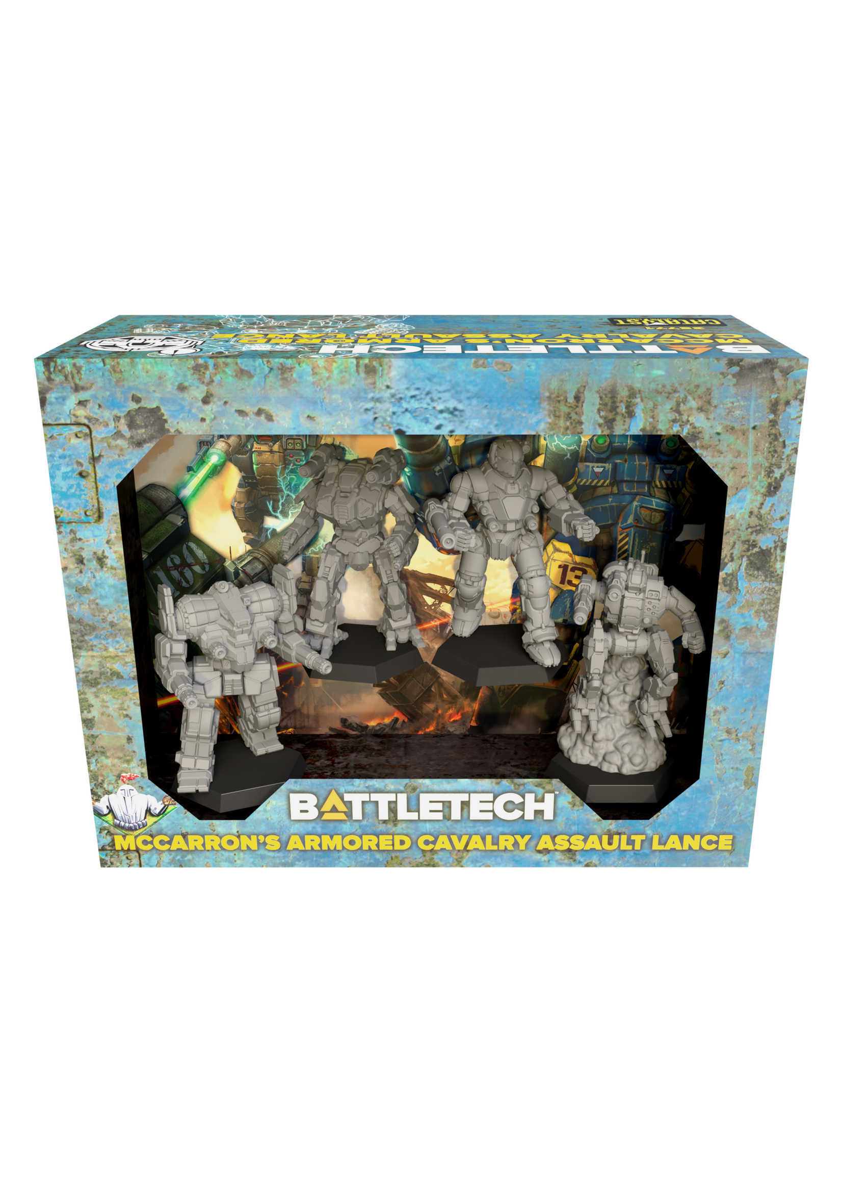 Catalyst Game Labs BattleTech: McCarron's Armpored Calvalry Assault Lance