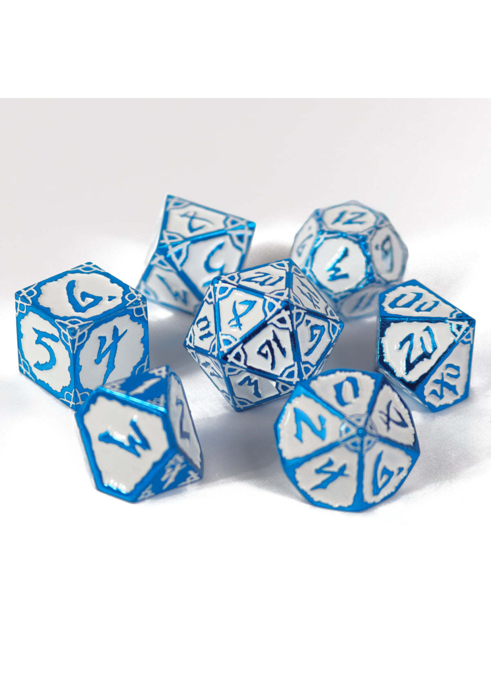 Die Hard Dice 7pc Metal RPG Set - Skyforge Hexbreaker