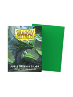 Dragon Shield Dragon Shield Matte Dual Sleeves Apple Green/Silver