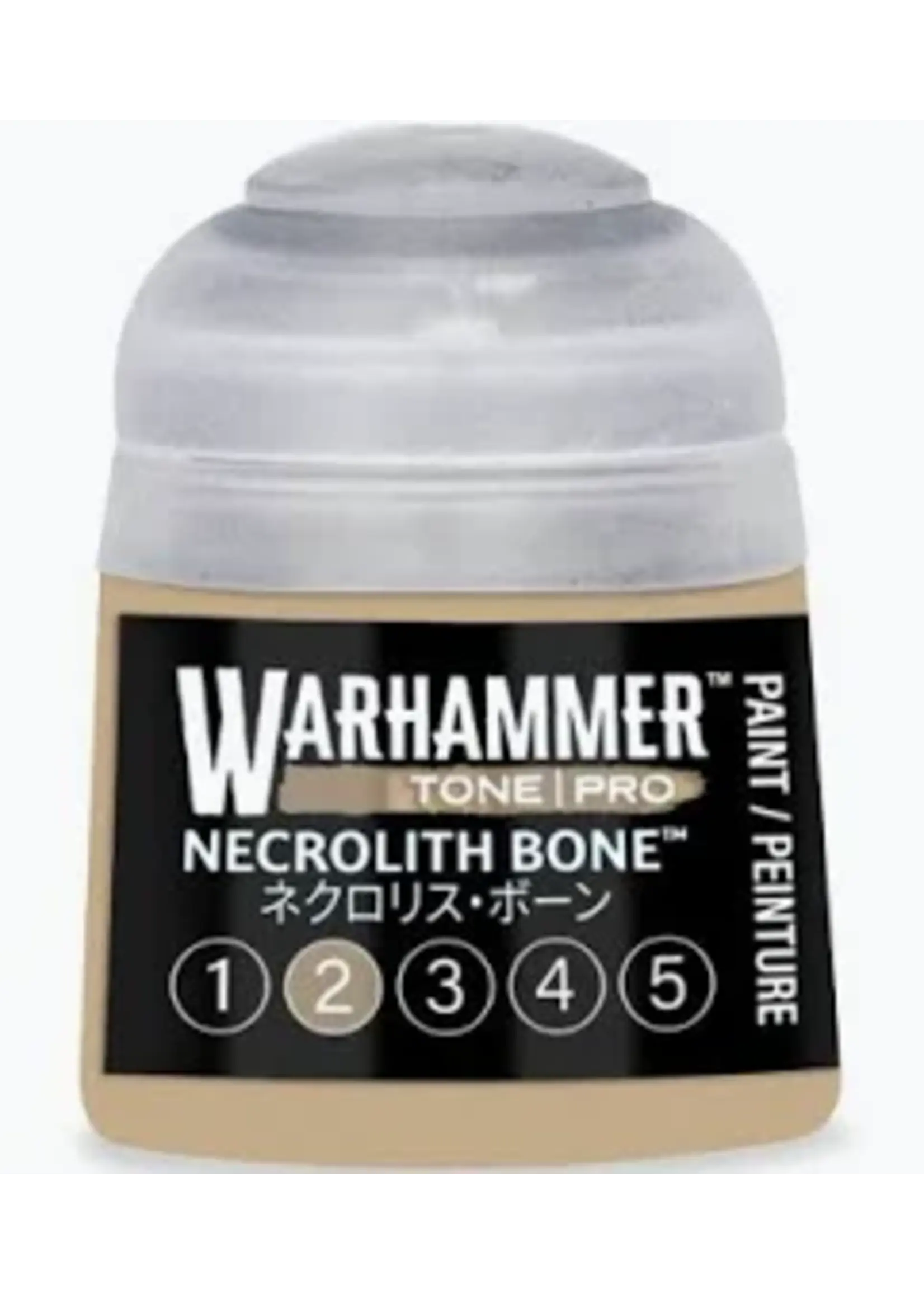Games Workshop Warhammer Colour: Tone Pro Necrolith Bone 2