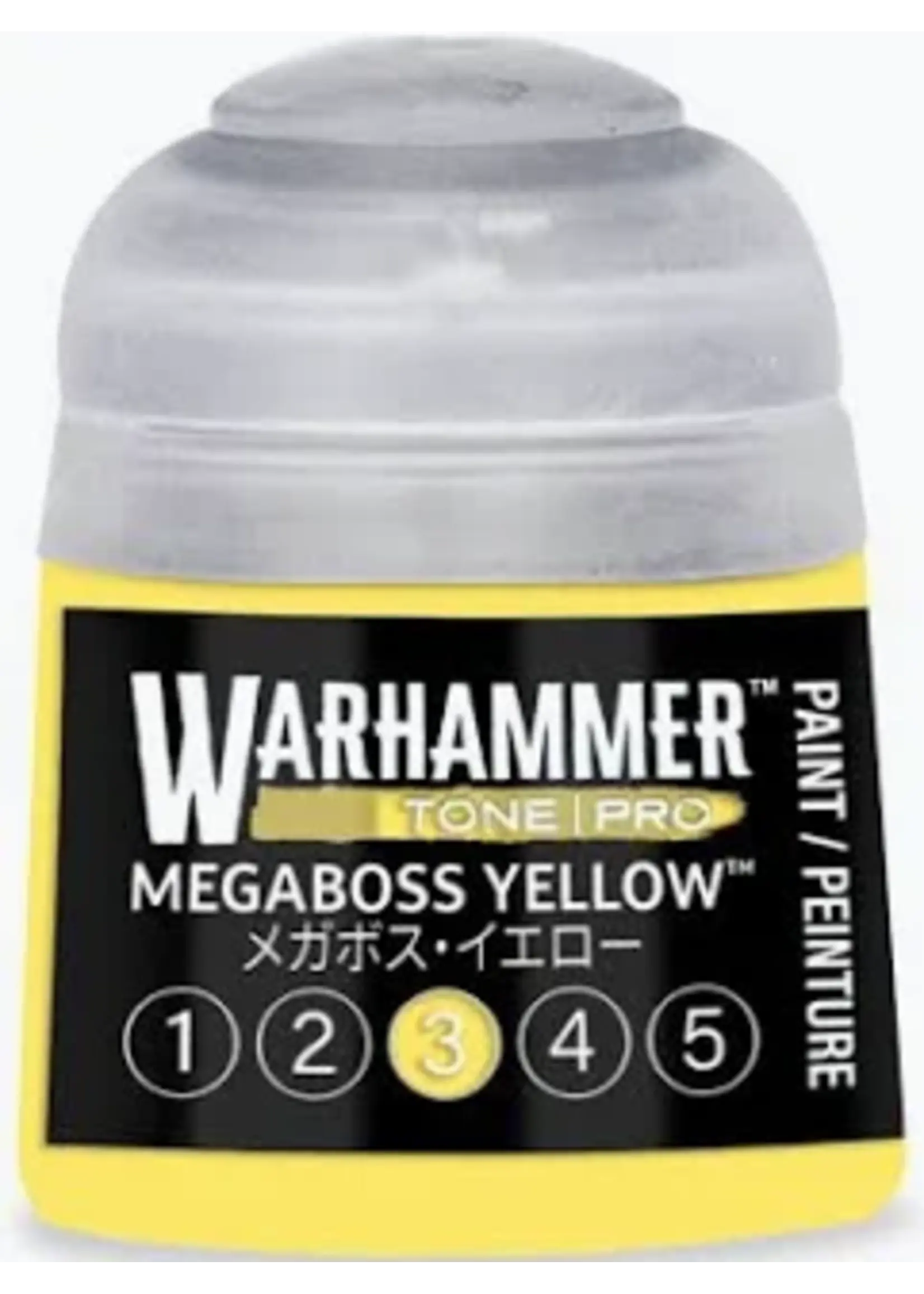 Games Workshop Warhammer Colour: Tone Pro Megaboss Yellow 3