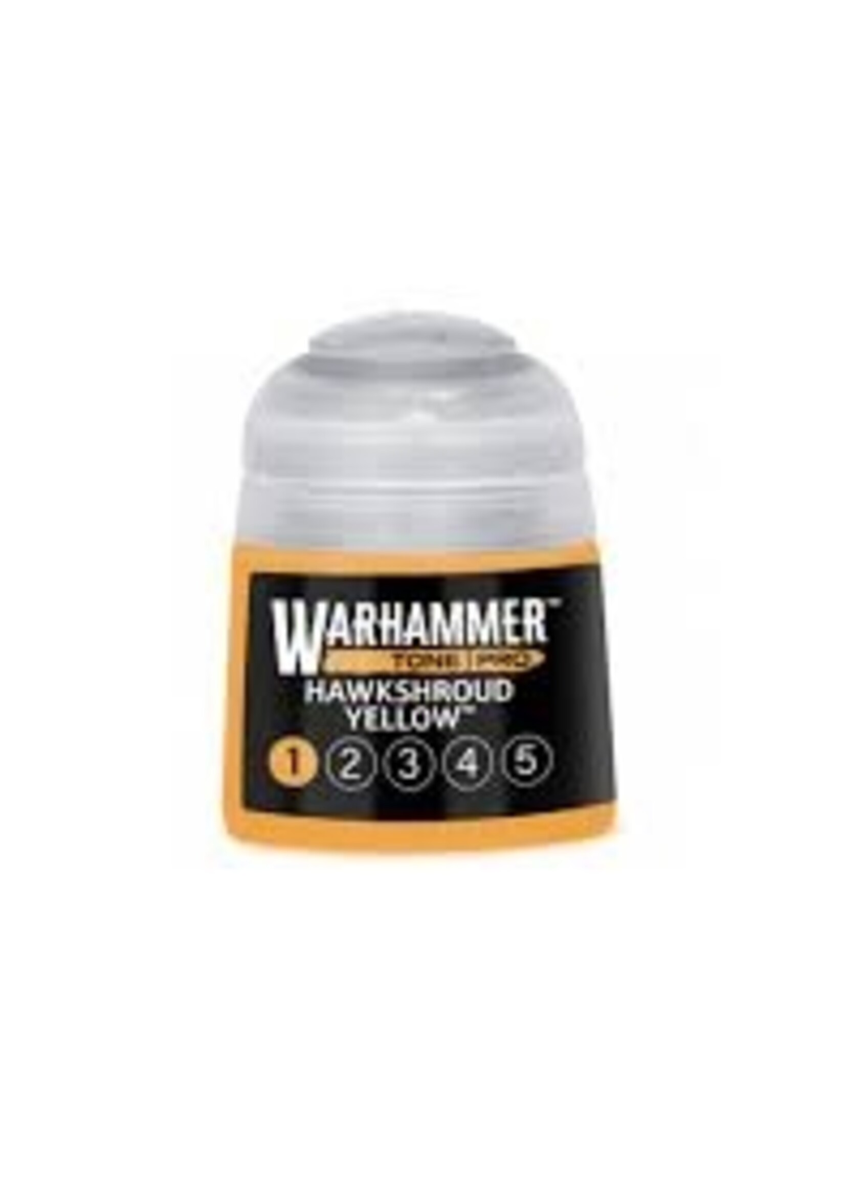 Games Workshop Warhammer Colour: Tone Pro Hawkshroud Yellow 1