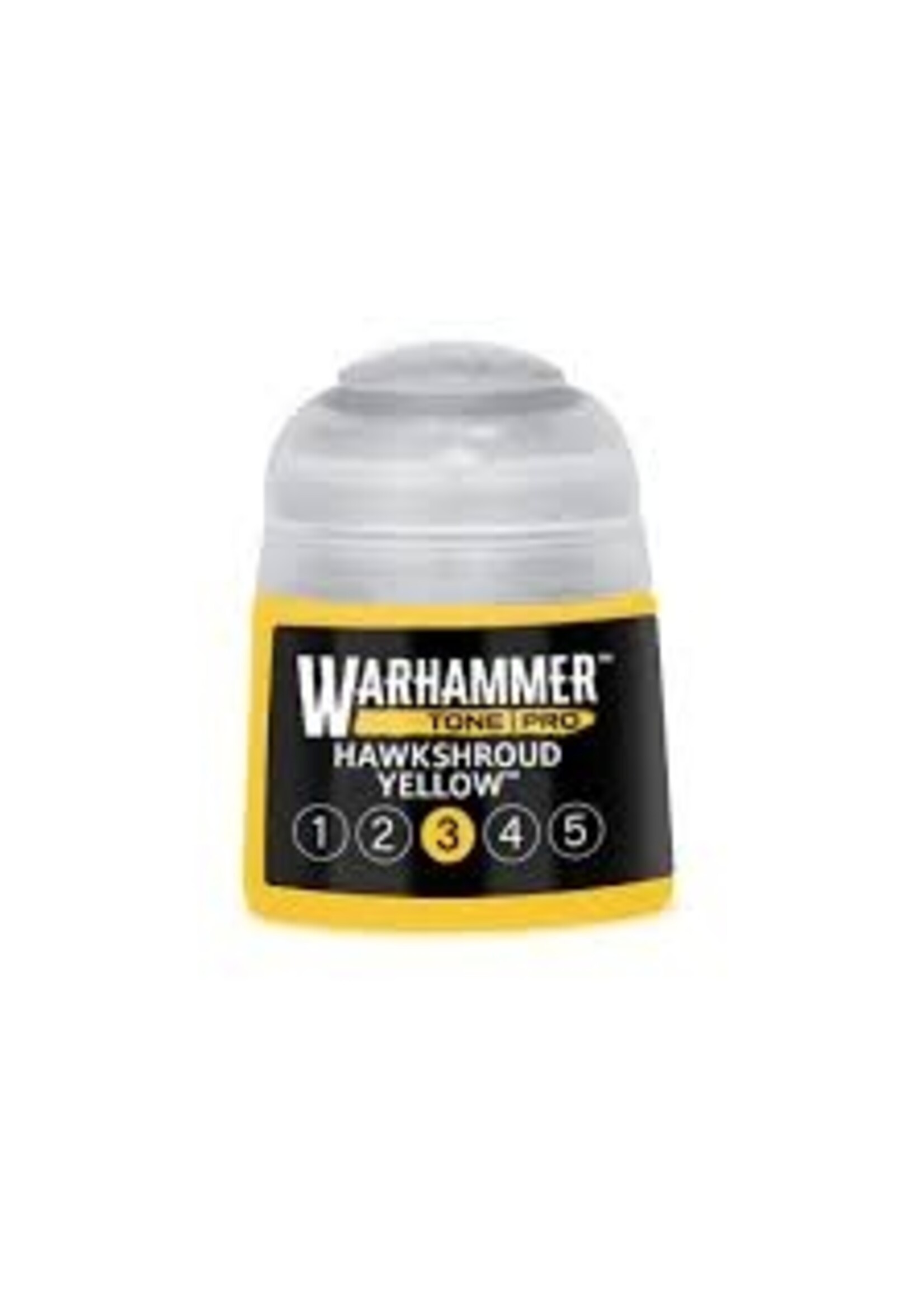 Games Workshop Warhammer Colour: Tone Pro Hawkshroud Yellow 3